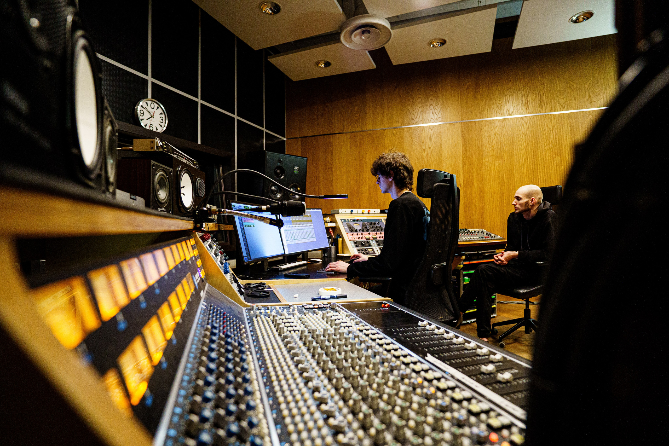 Нейрополис. Запись альбома на студии Добролёт. Концертный и репортажный фотограф в Санкт-Петербурге Слава Пахомов