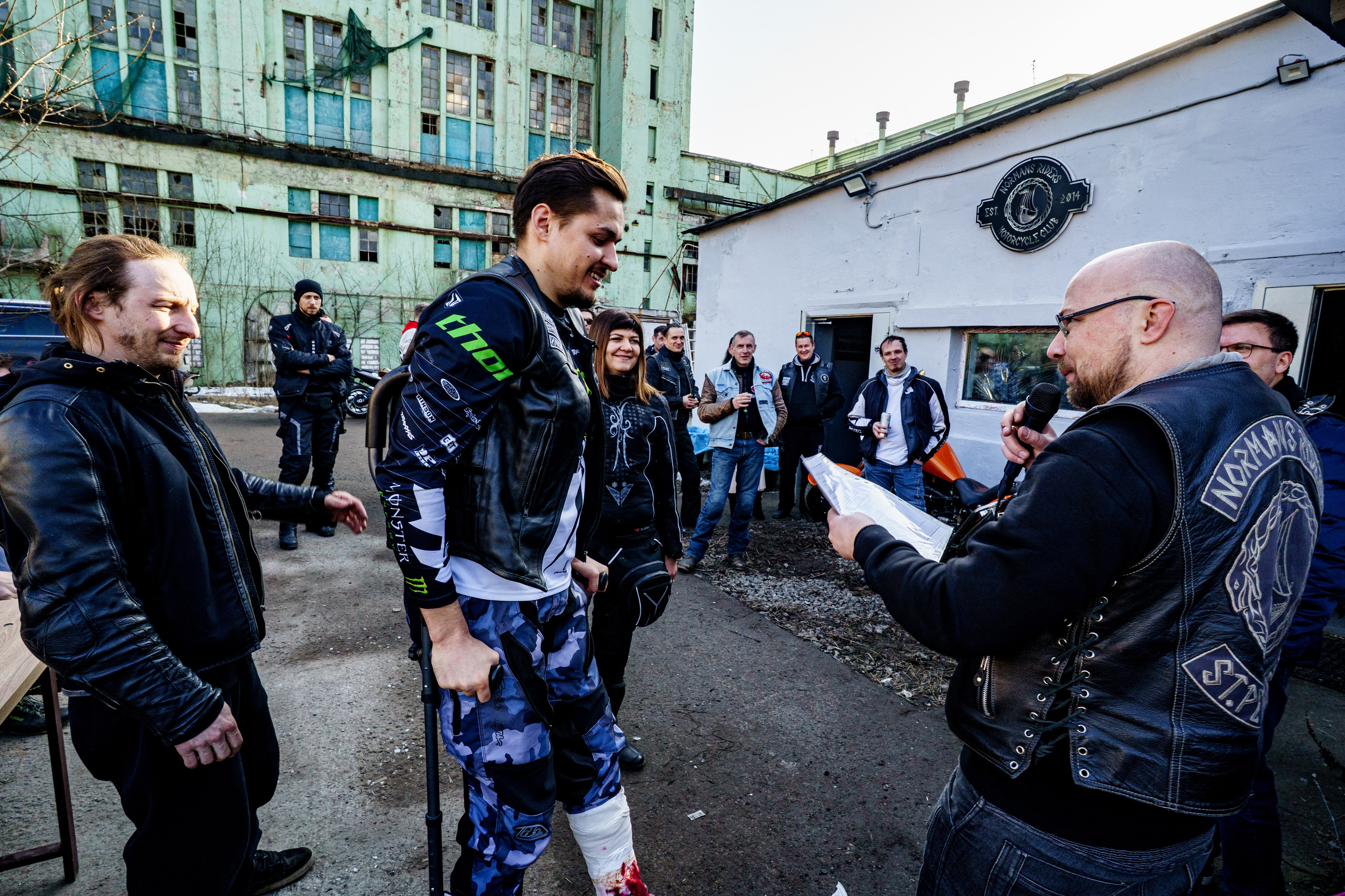 Прохват мотоклуба Norman Riders ч.2. Концертный и репортажный фотограф в Санкт-Петербурге Слава Пахомов