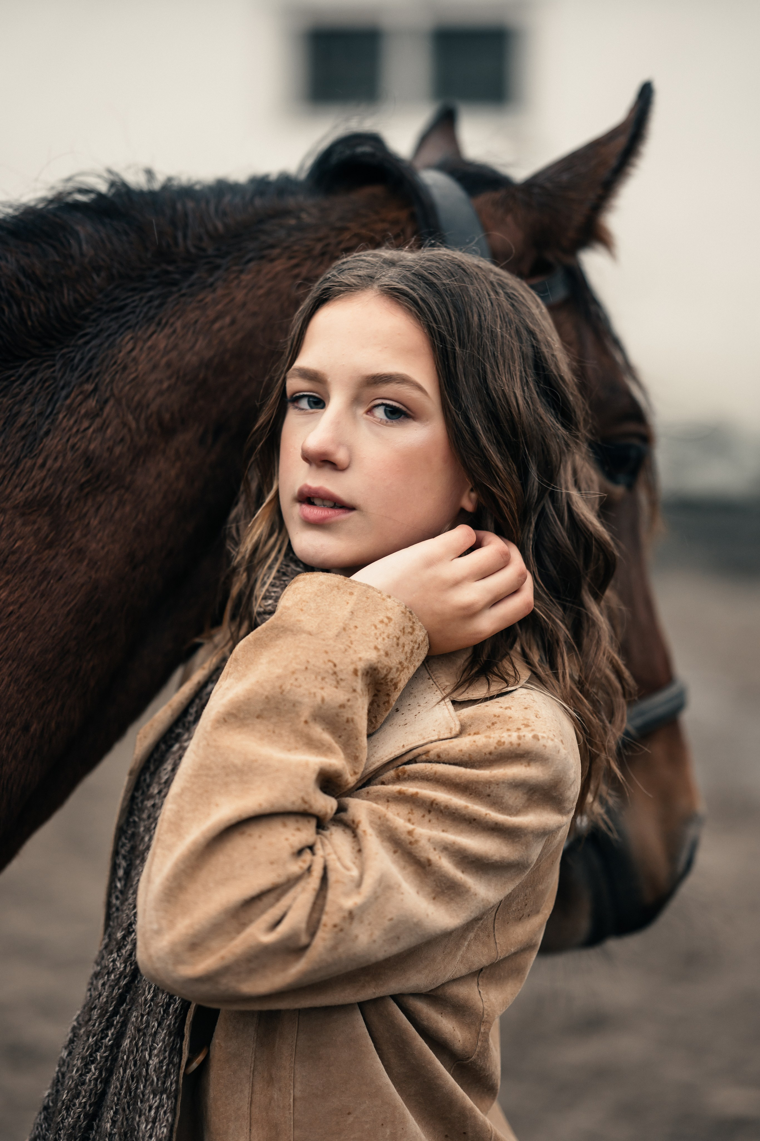 На конюшне. Belichev45foto.ru