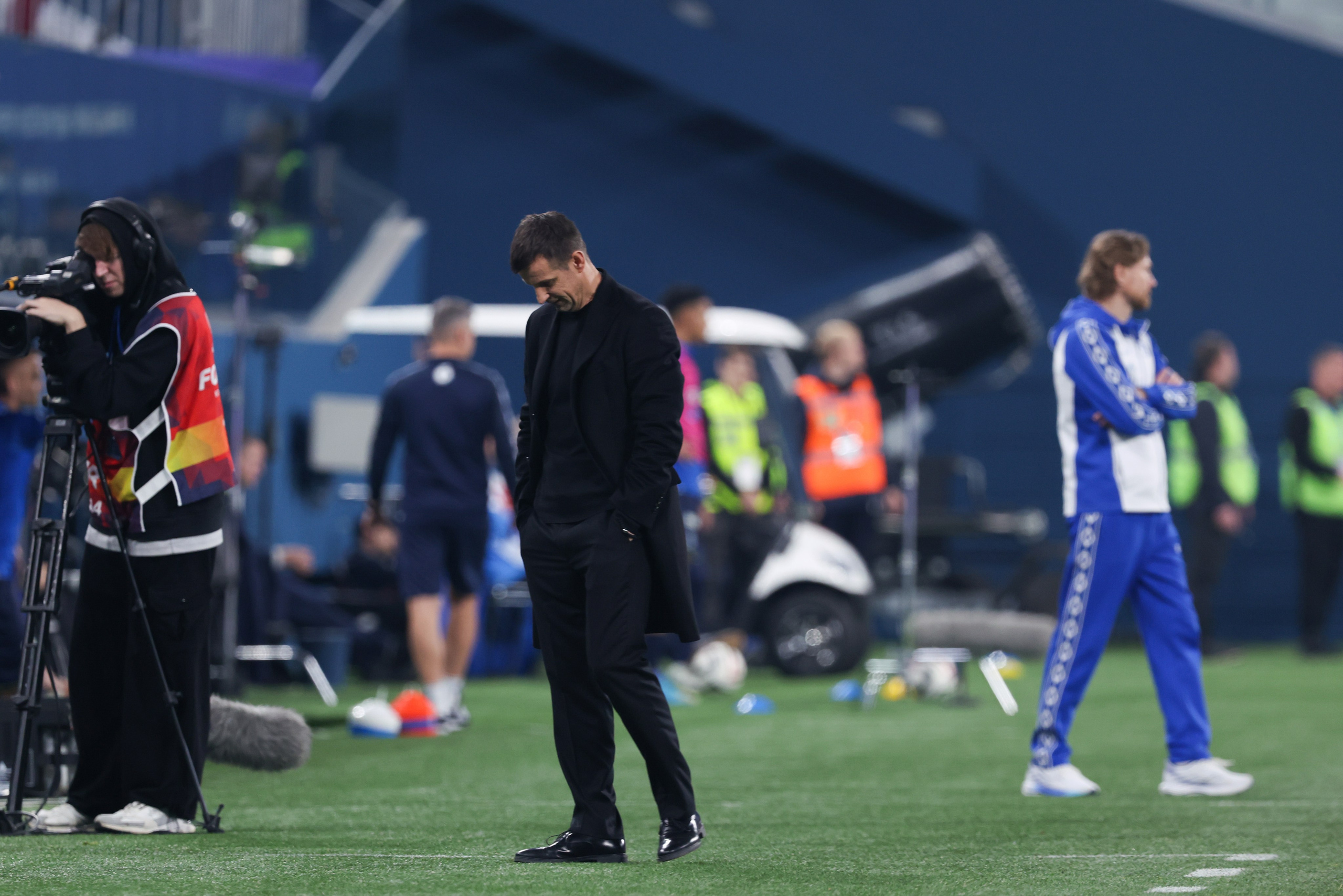 ФК «Зенит — ФК «Динамо» Москва 05.11.2025. Спортивный и репортажный фотограф Антон Тереханов