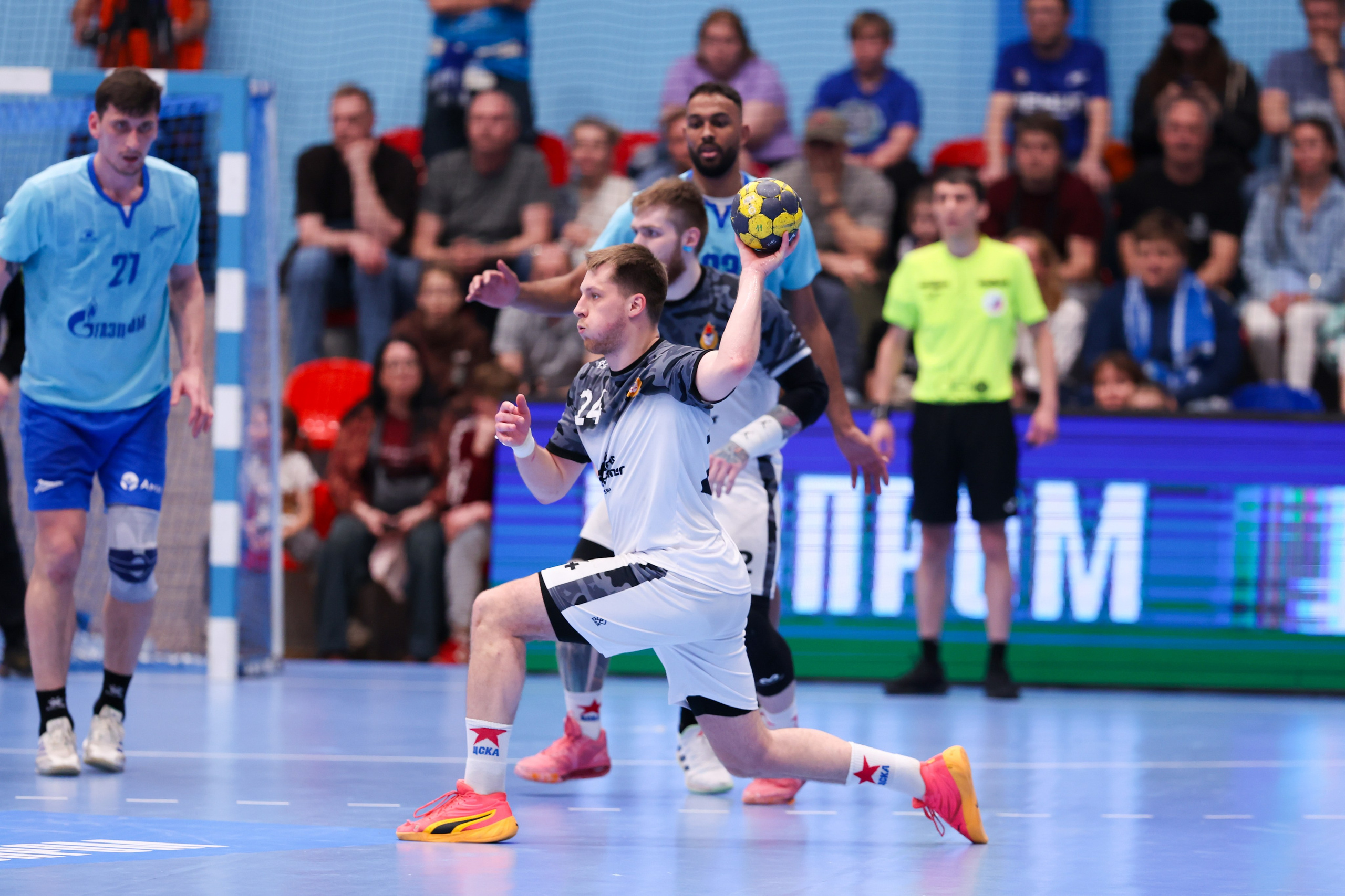 ГК Зенит — ГК ЦСКА финал ЧР2024/25 3 игра 28.05.2025. Спортивный и репортажный фотограф Антон Тереханов