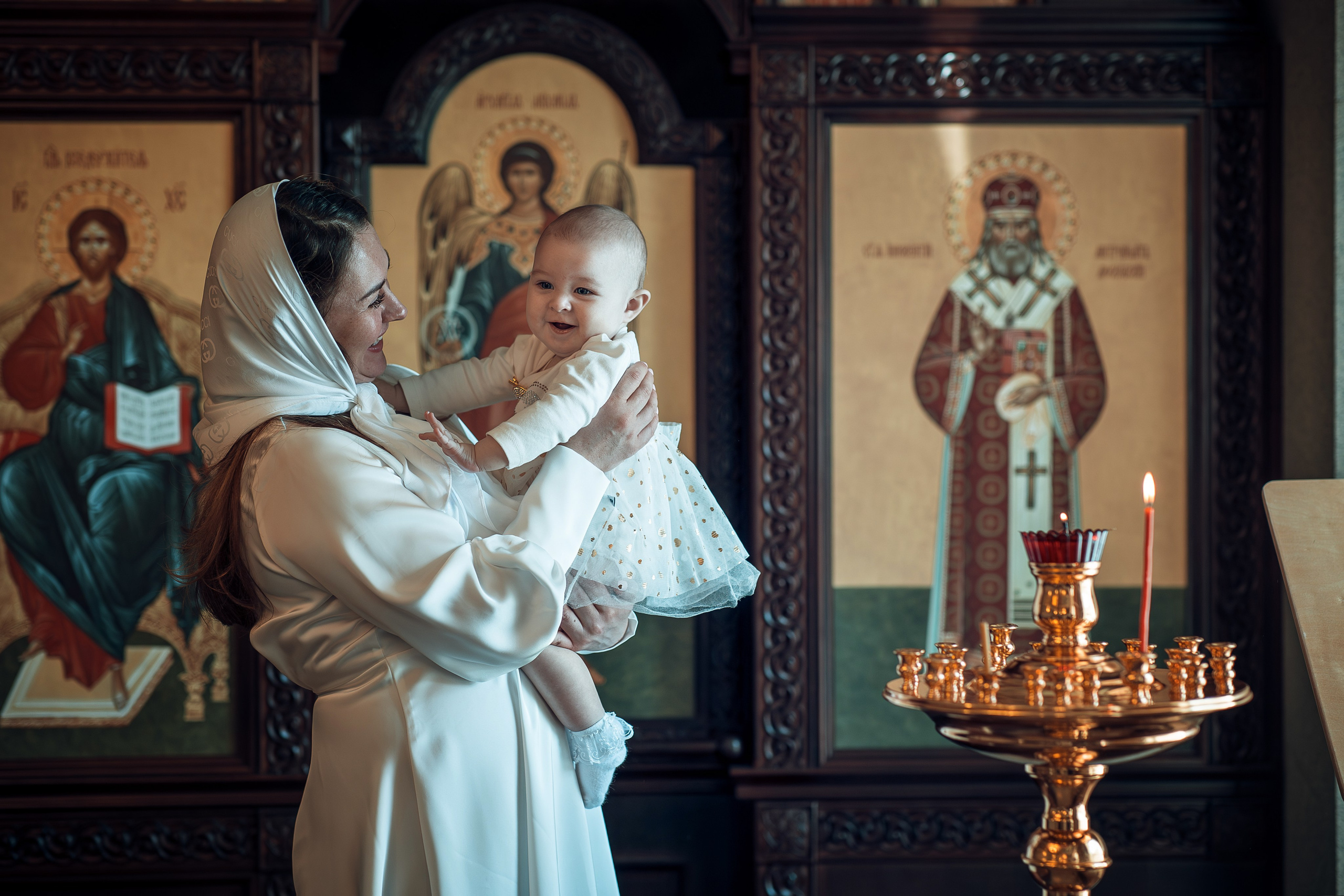 Таинство Крещения Екатерины 2023. Фотограф Таинств Крещение и Венчания г. Магадан Власова Ульяна