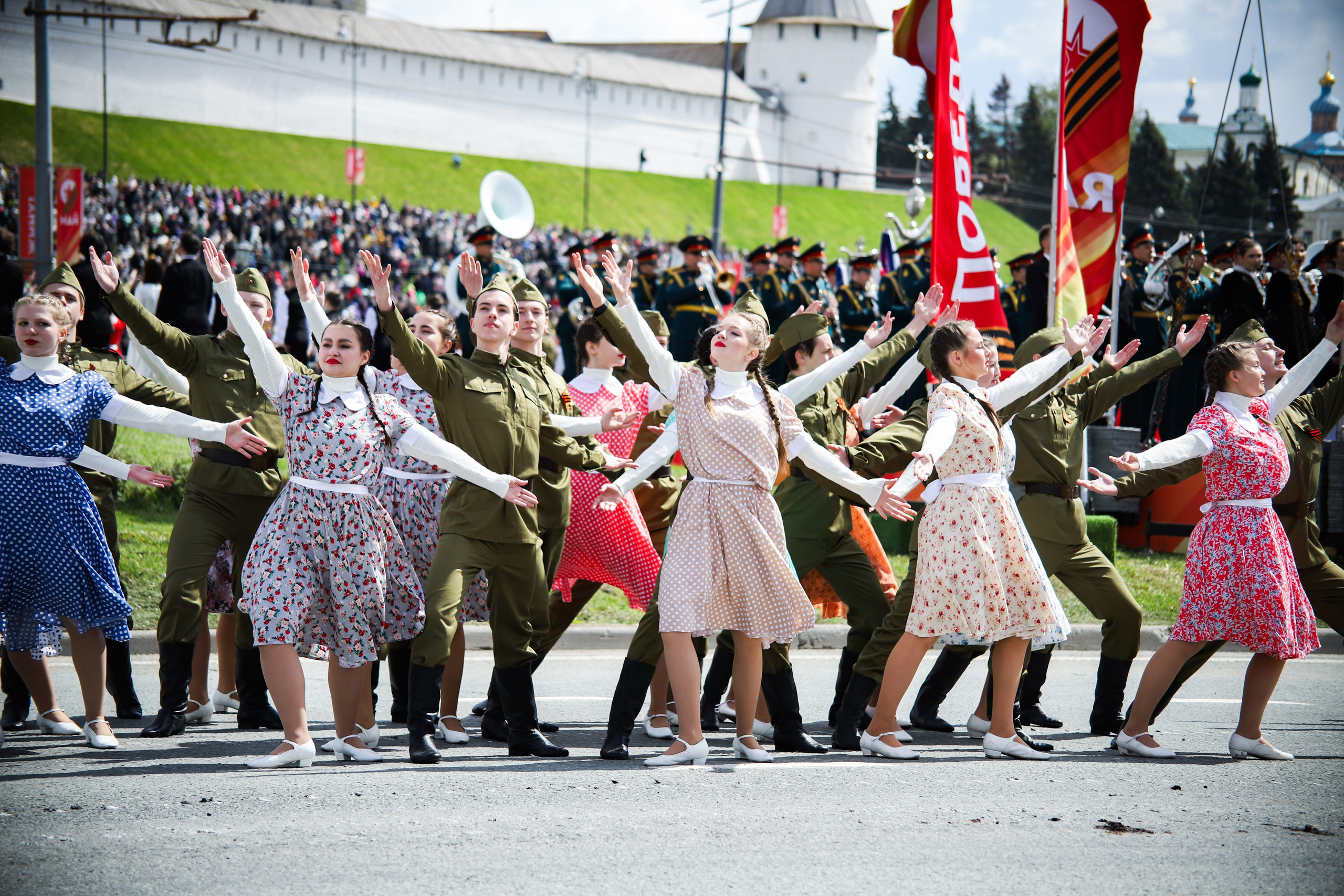 Парад Победы 2024. Портретный и репортажный фотограф Елизавета Рудовская|Казань