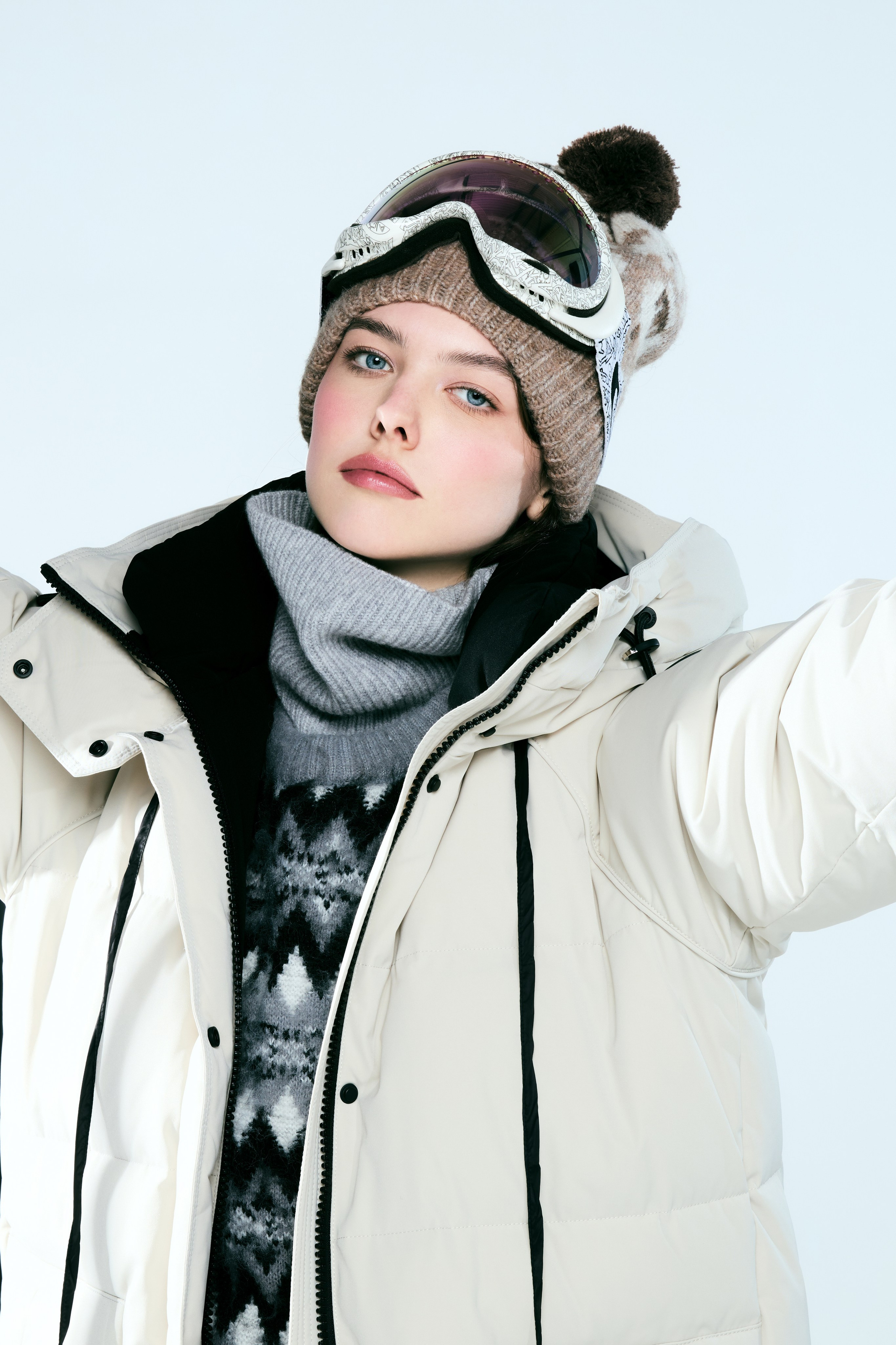 Верхняя одежда лукбук. Визажист для брендов, Фэшн продюсер Олеся Глушкова