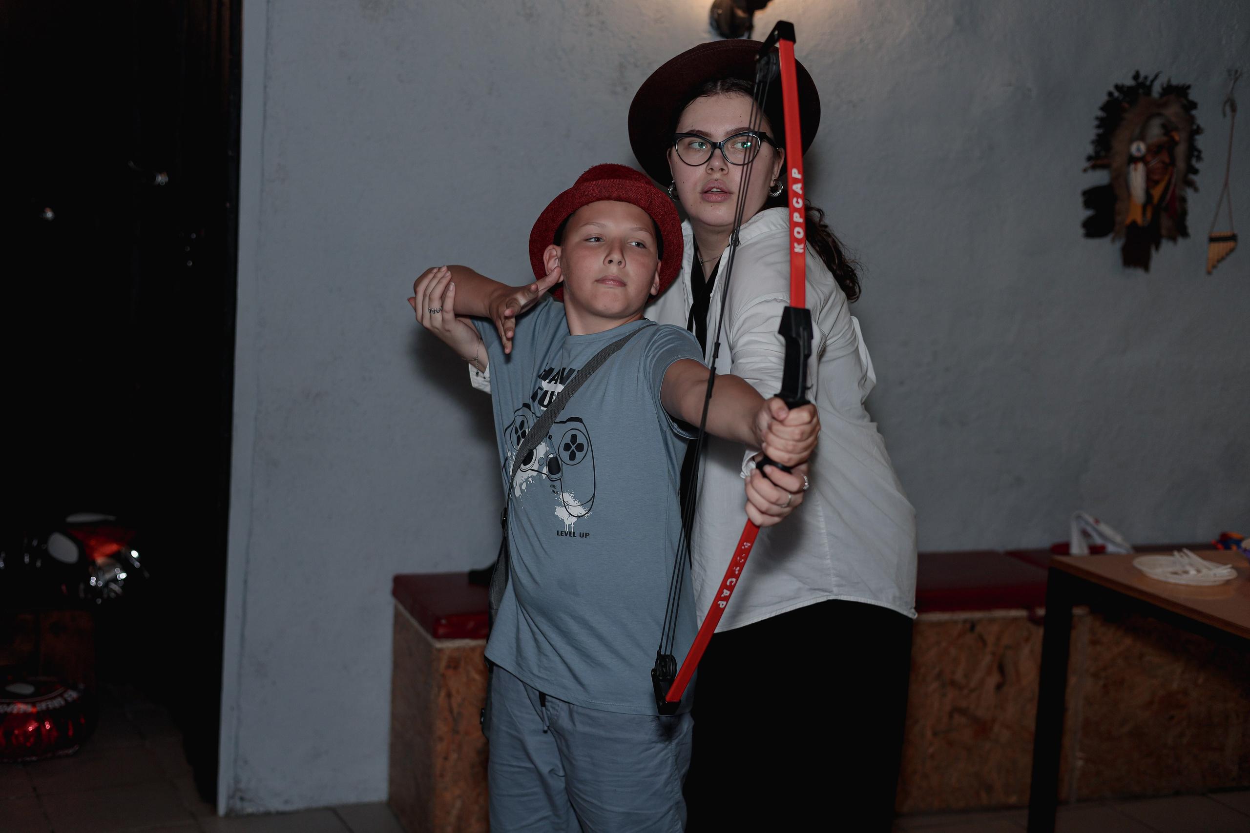 День рождение в стрелковом клубе. Фотограф Надршина Лилия