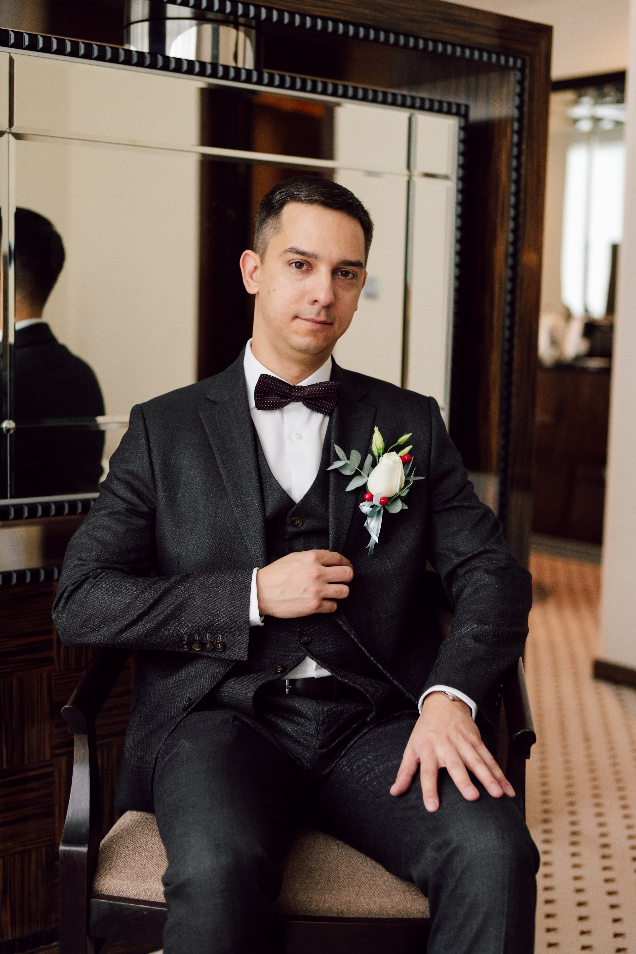 Свадебная фотосъёмка в отеле Plaza Garden. Сергей Гладков свадебный фотограф в Москве