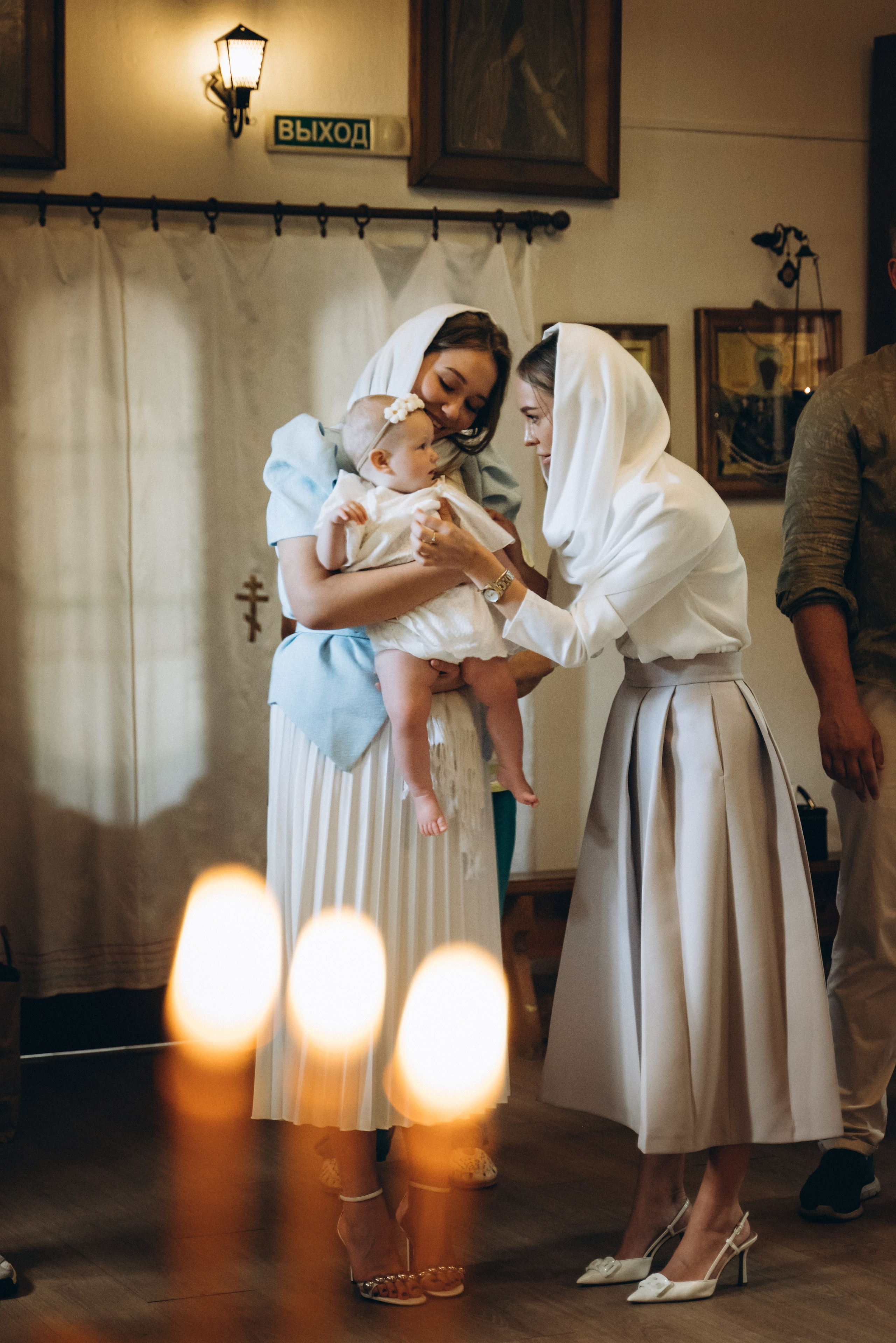 Крещение Есении. Семейный фотограф в Минске Дарья Дреко