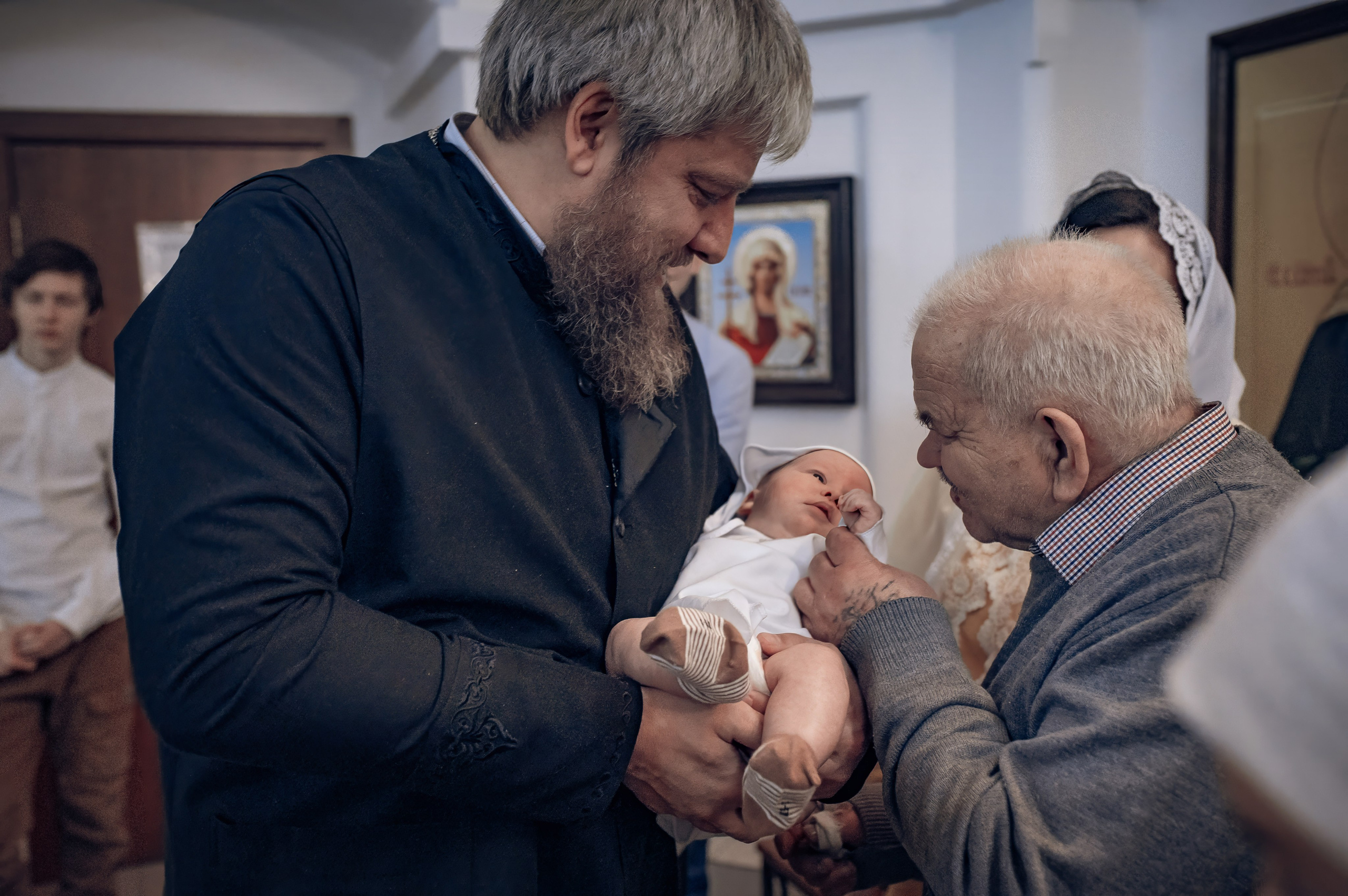 Крещение в Краснодаре. Съемка крещения в Краснодаре. Фотограф на крещение в Краснодаре