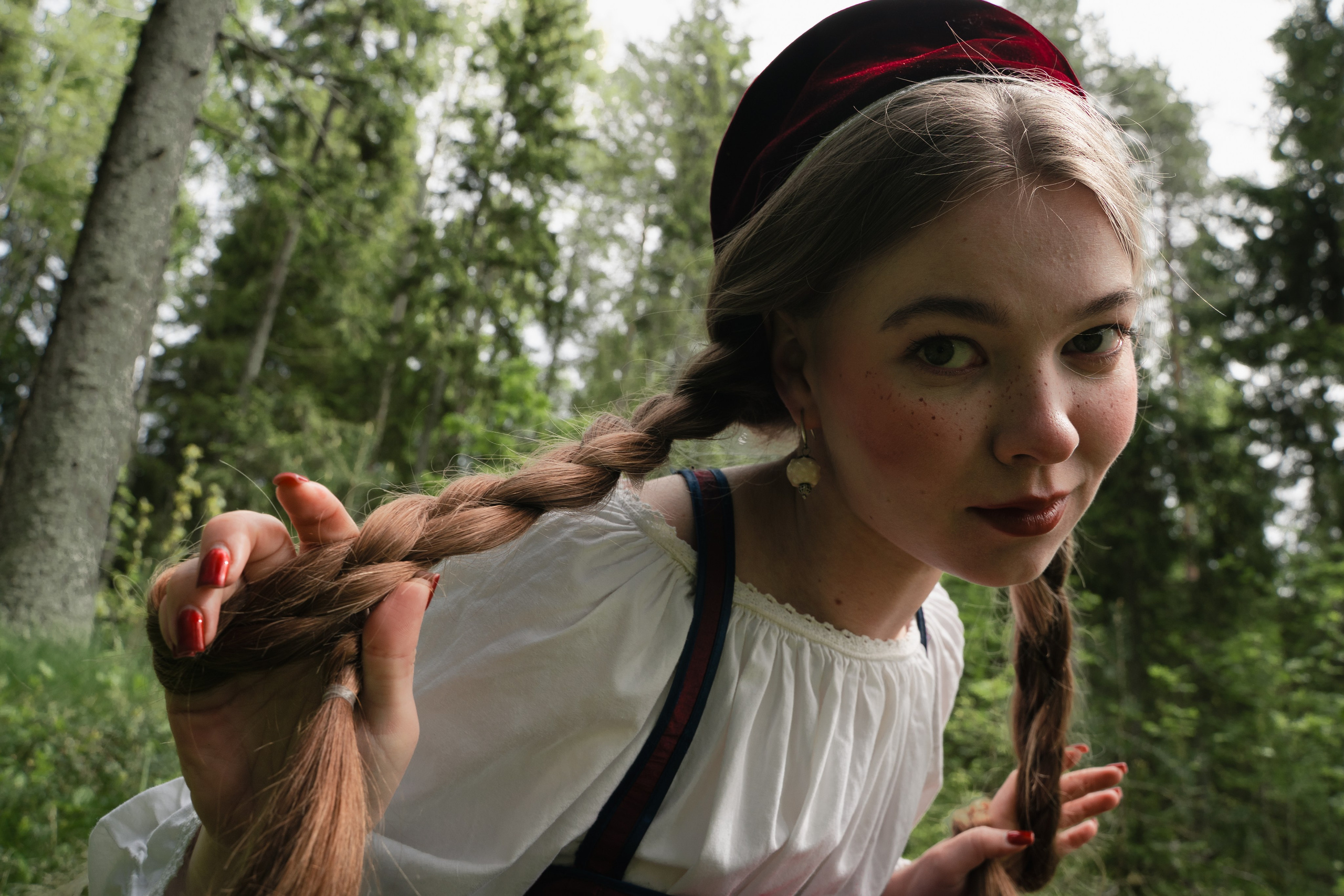 Безумная для проекта «Архетипы русской женщины». Фотограф Светлана Терентьева