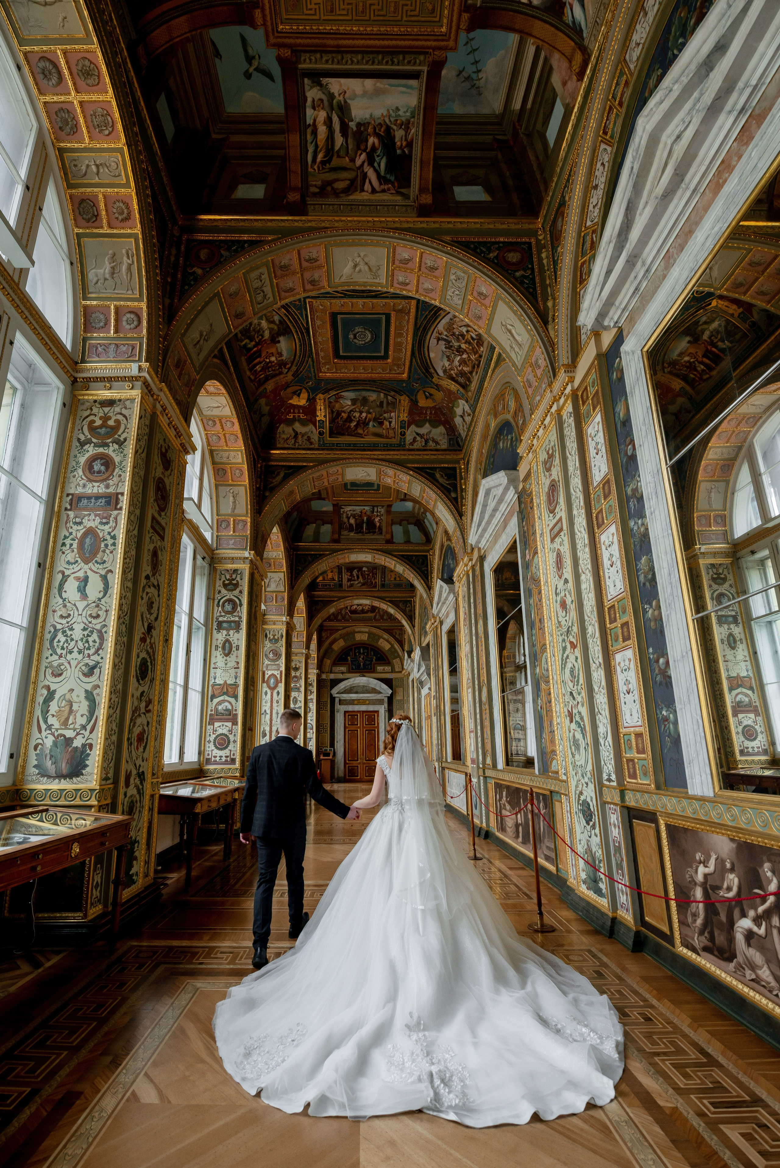 Екатерина и Алексей (свадебная фотосессия в Эрмитаже и Первом Дворце Бракосочетания на Английской набережной 28). Портретный, семейный и свадебный фотограф в Санкт-Петербурге и в Пушкине Ширяев Денис