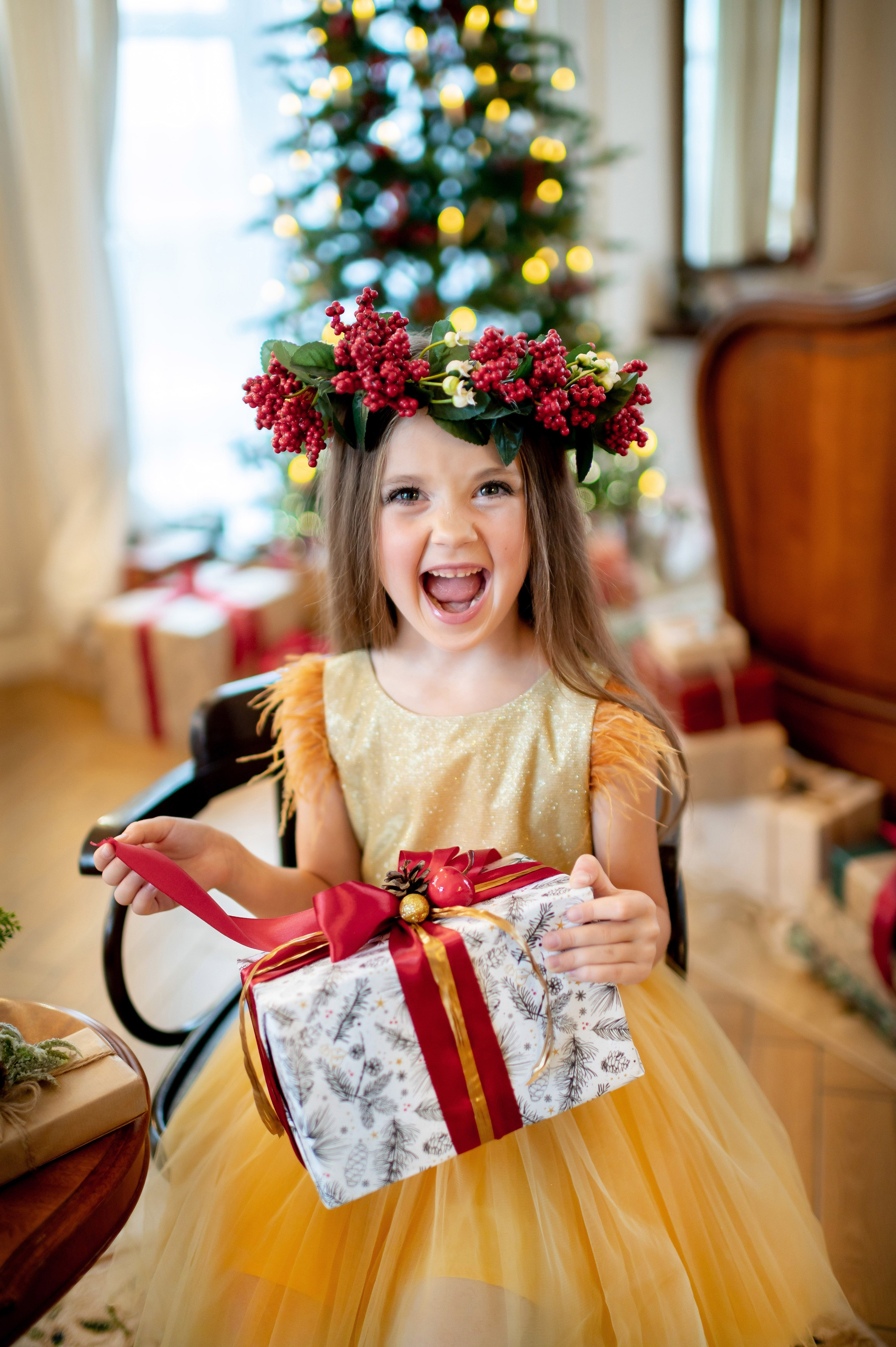 Новогодняя фотосессия в Leona Stage. Портретный, семейный и свадебный фотограф в Санкт-Петербурге и в Пушкине Ширяев Денис