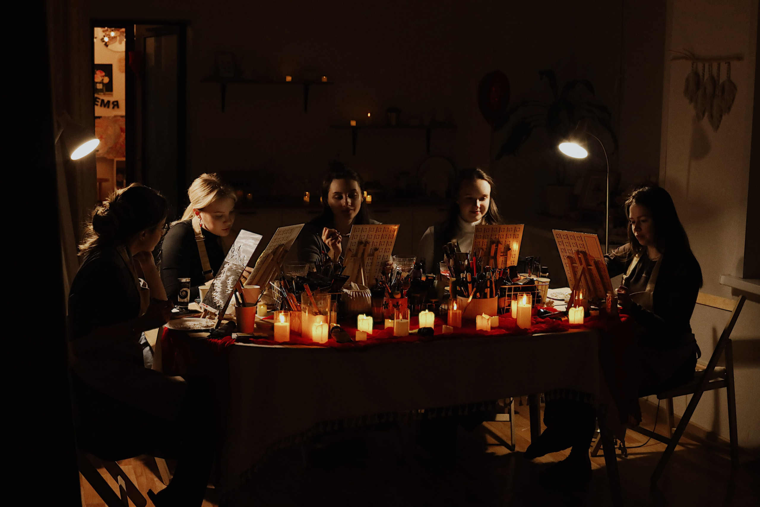 Картины текстурной пастой 7.02. Студия Творческих Историй в Кемерово | Мастер-классы и мероприятия