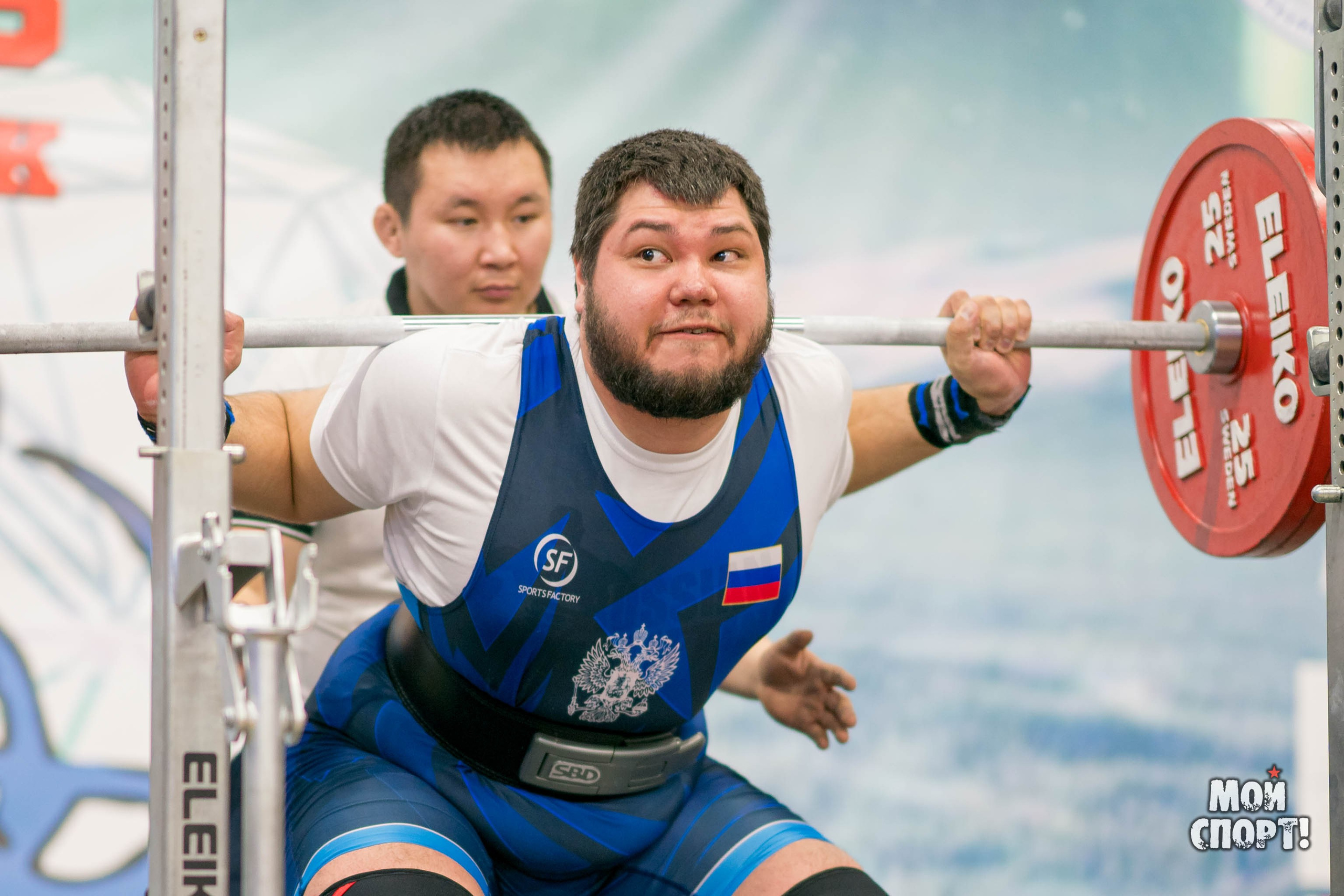 Чемпионат России по пауэрлифтигу 2025. Спорт слепых. Студия «Мой Спорт!» — все о спорте в Якутии