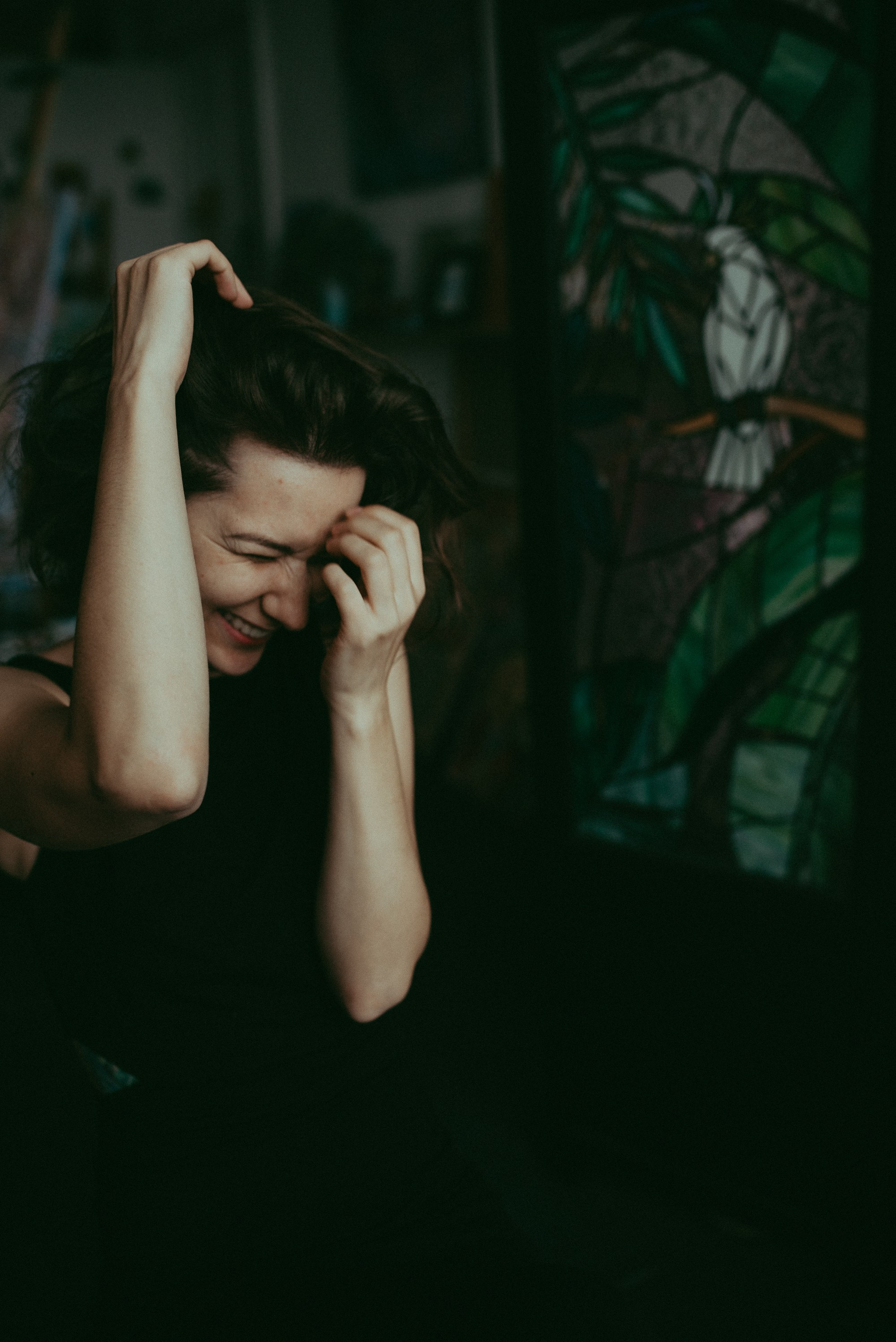 Даша в Мастерской. Семейный и детский фотограф в Новосибирске и Краснообске — Анна Ким