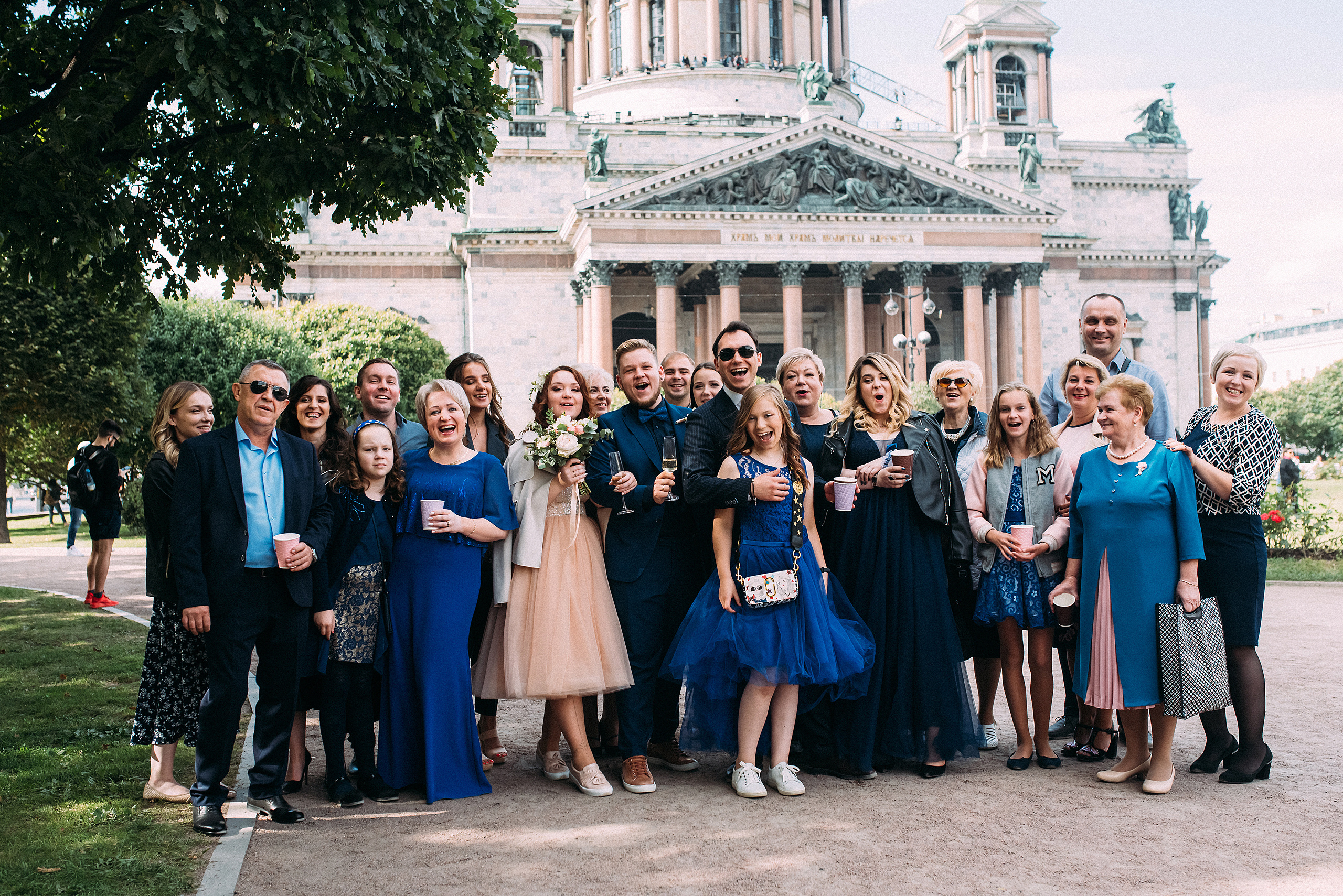 Свадебная фотосессия Татьяны и Сергея. Свадебный фотограф в Санкт-Петербурге Афонин Андрей