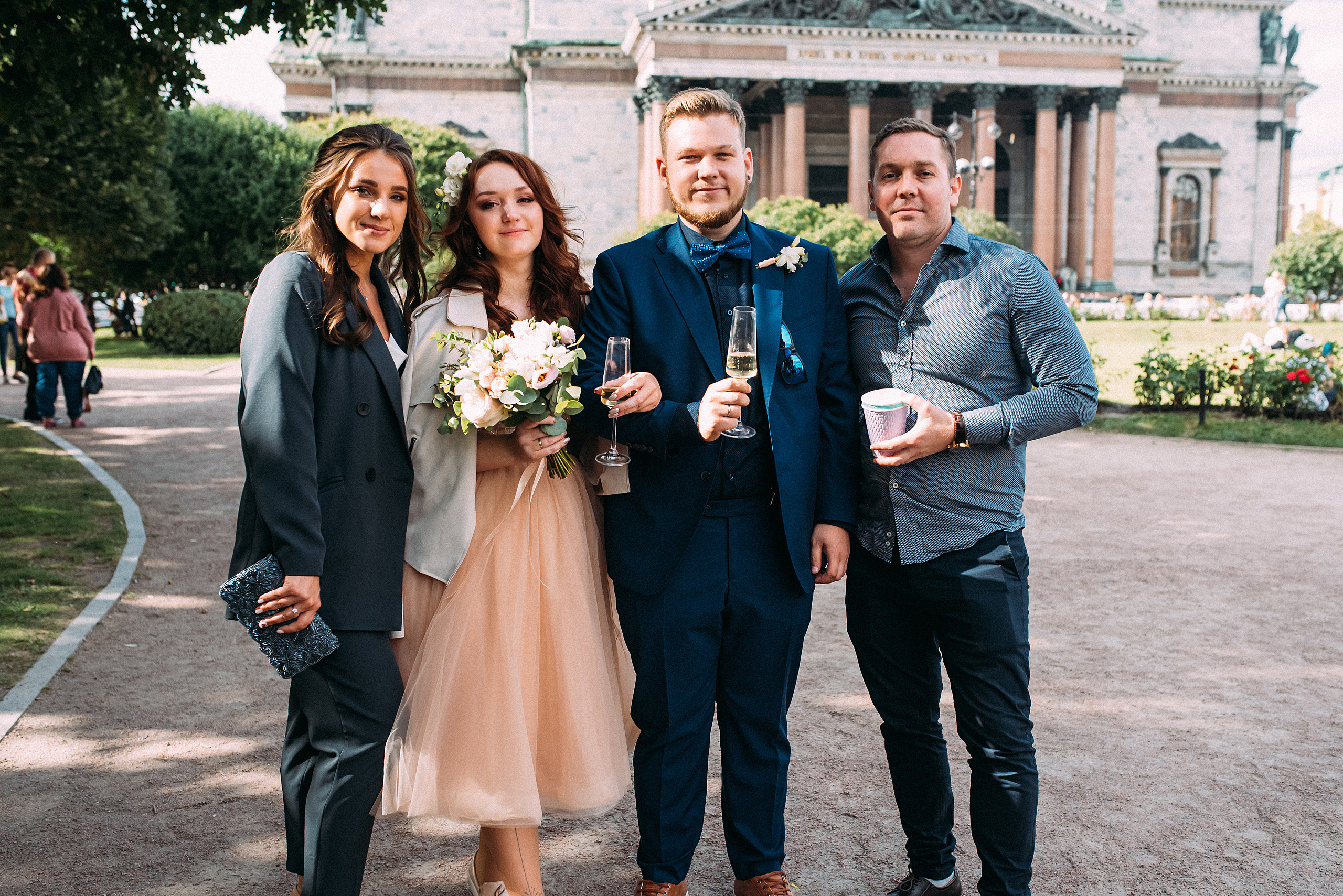 Свадебная фотосессия Татьяны и Сергея. Свадебный фотограф в Санкт-Петербурге Афонин Андрей