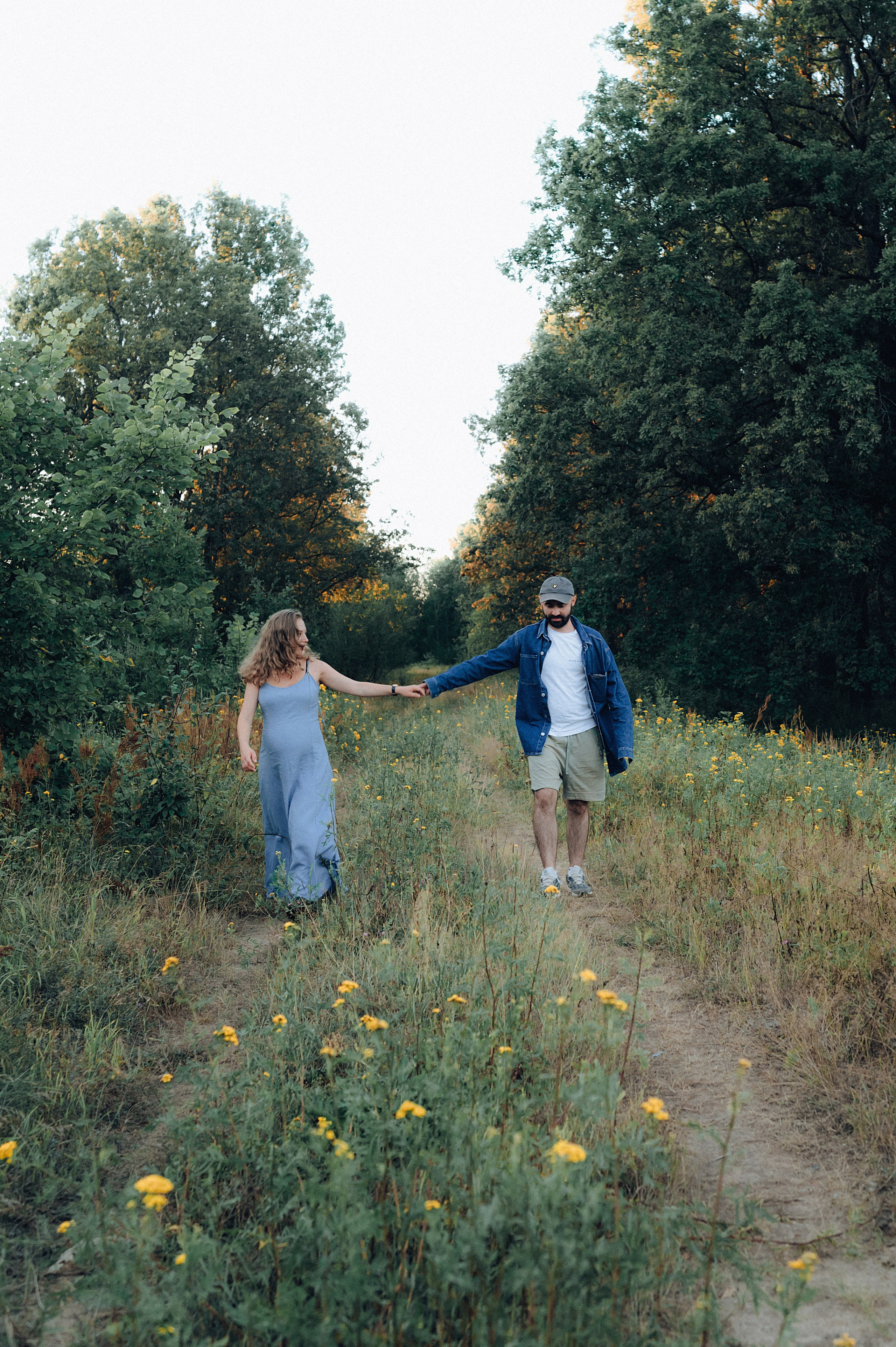 Лес.закат.Вика и Денис. Детский и семейный фотограф Катерина Мишина