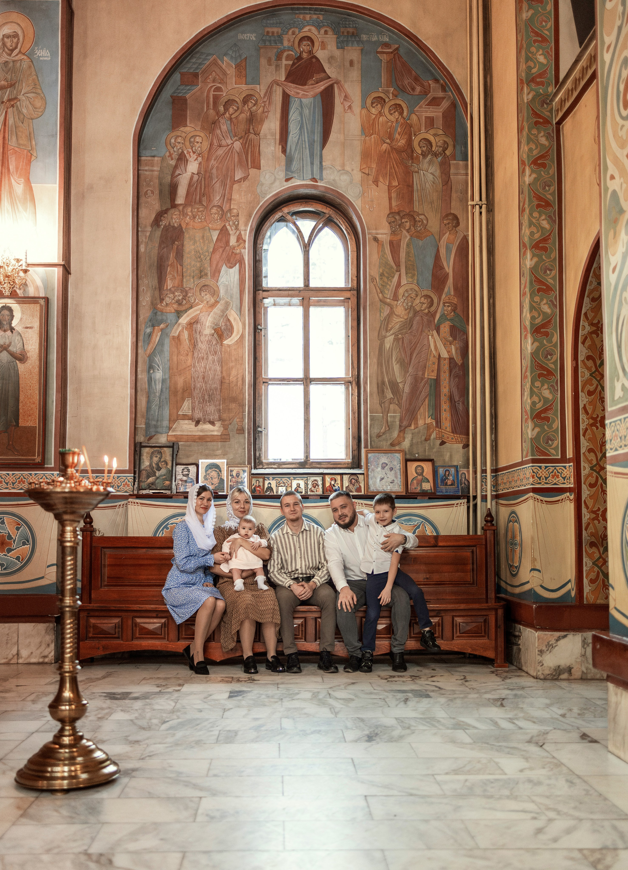 Крещение Дарии. ТОП Фотограф на Крещение и Венчание Железногорск Алексей Мещеряков