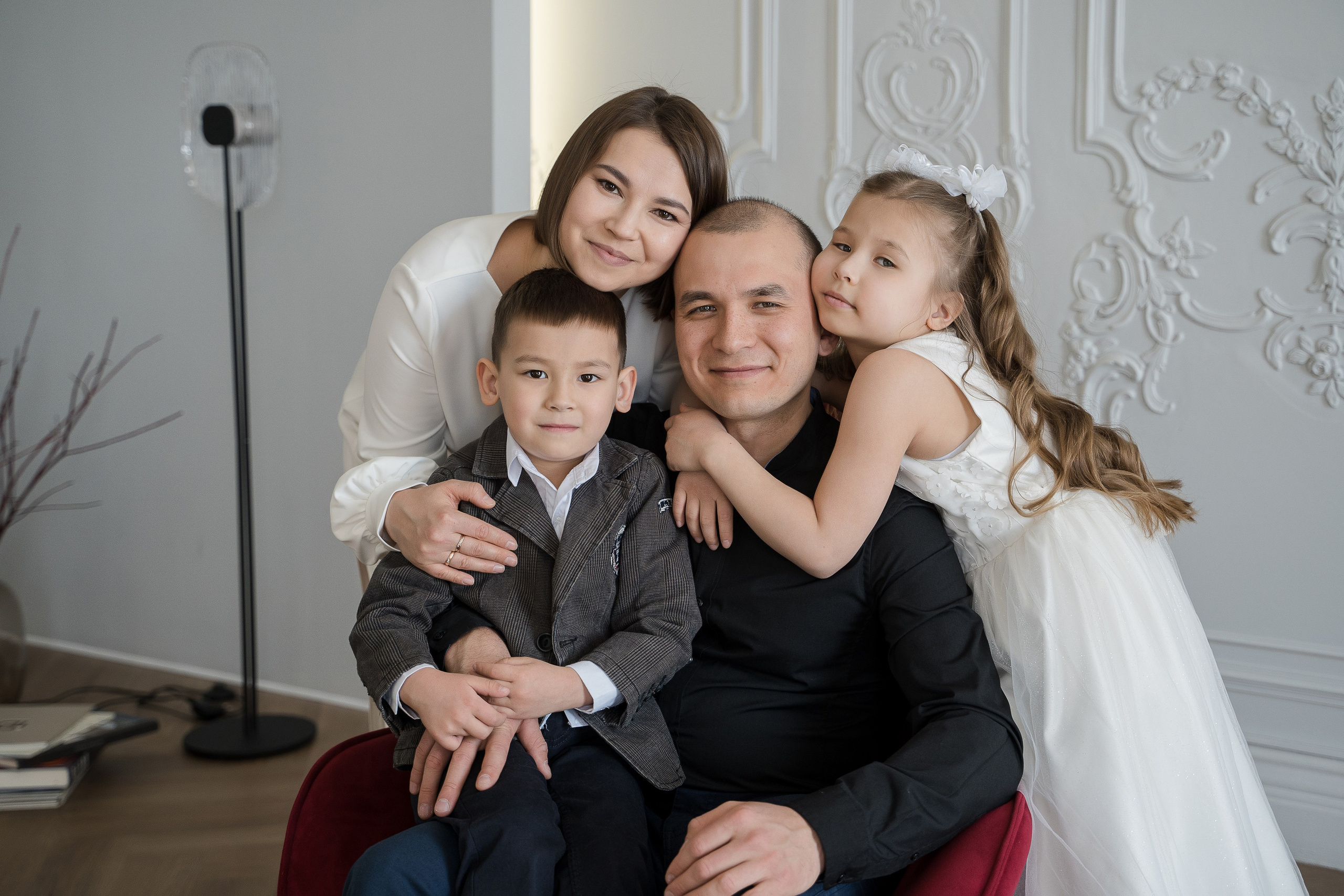 Парадный семейный портрет. Свадебный и семейный фотограф в Пушкине и Санкт-Петербурге Мария Филиппова