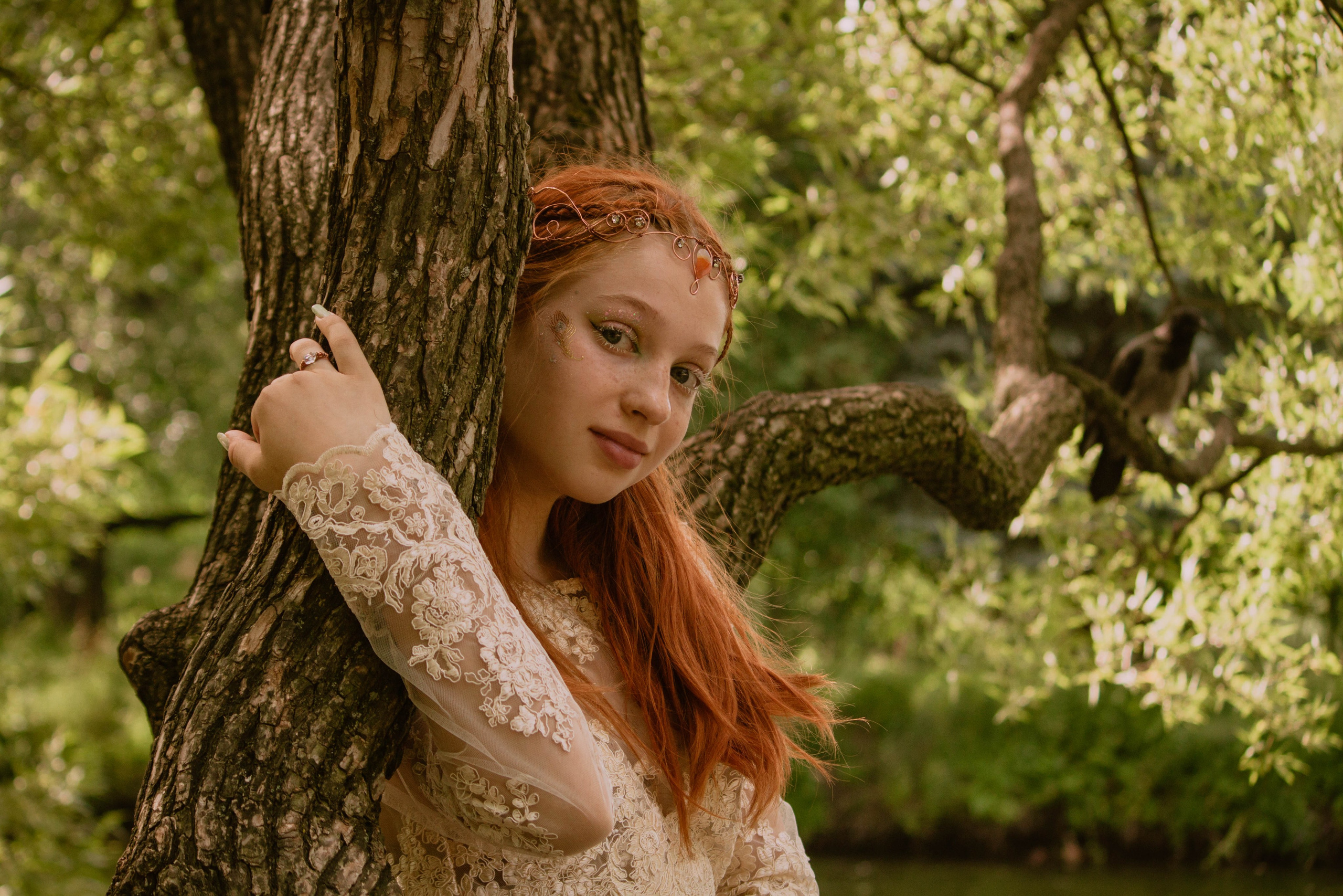 В саду. Создадим шедевр? Виталина и её фотоискусство