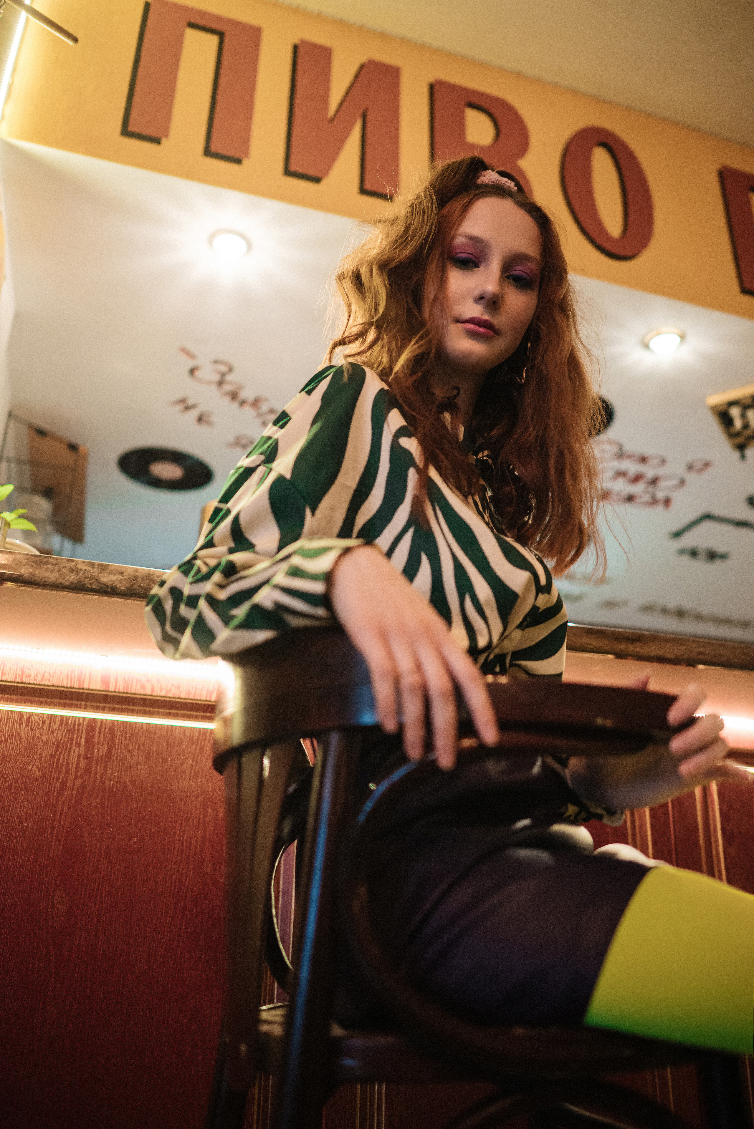 Соня в стилистике 80-х. Свадебный и портретный фотограф в Липецке Юлия Свит