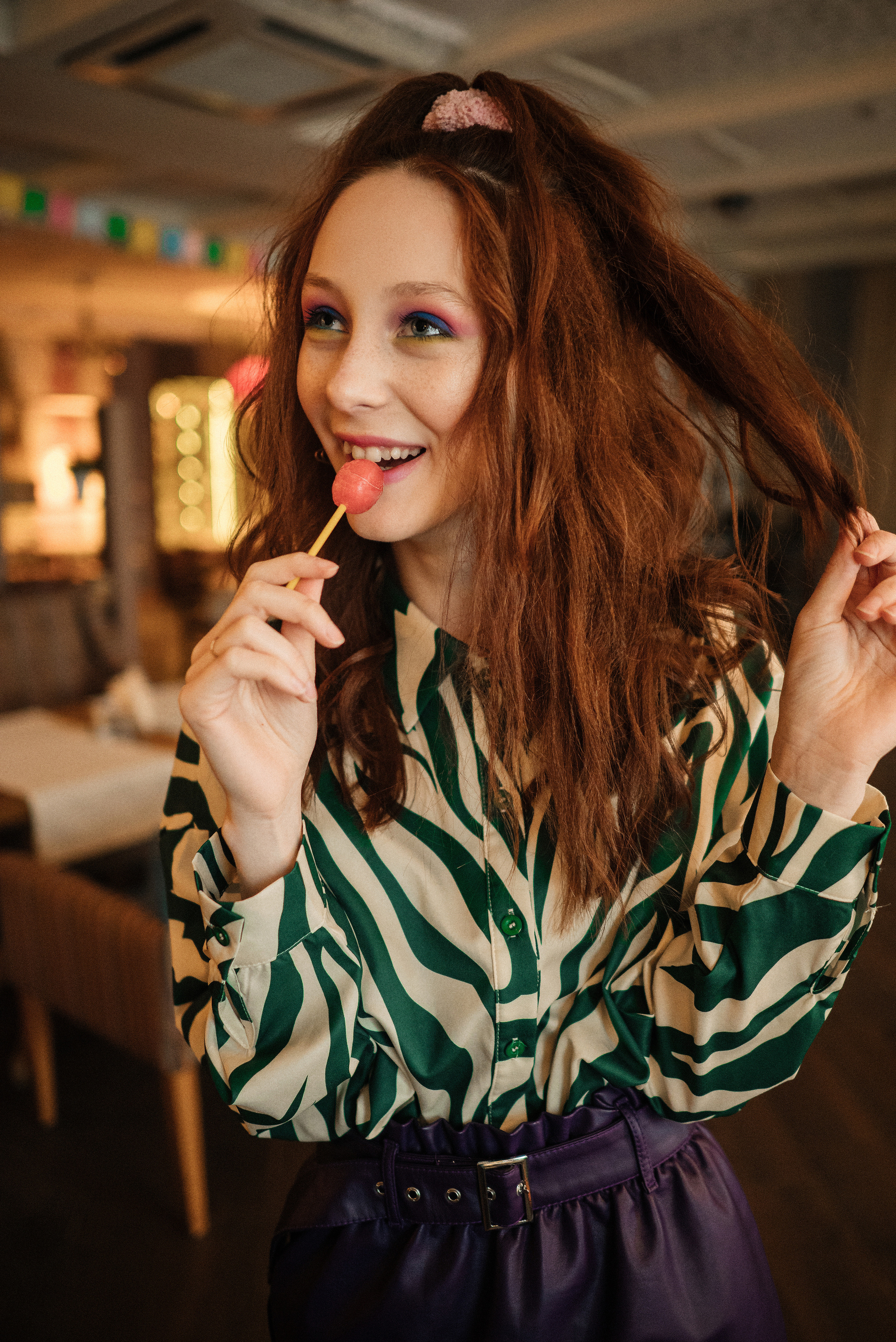 Соня в стилистике 80-х. Свадебный и портретный фотограф в Липецке Юлия Свит