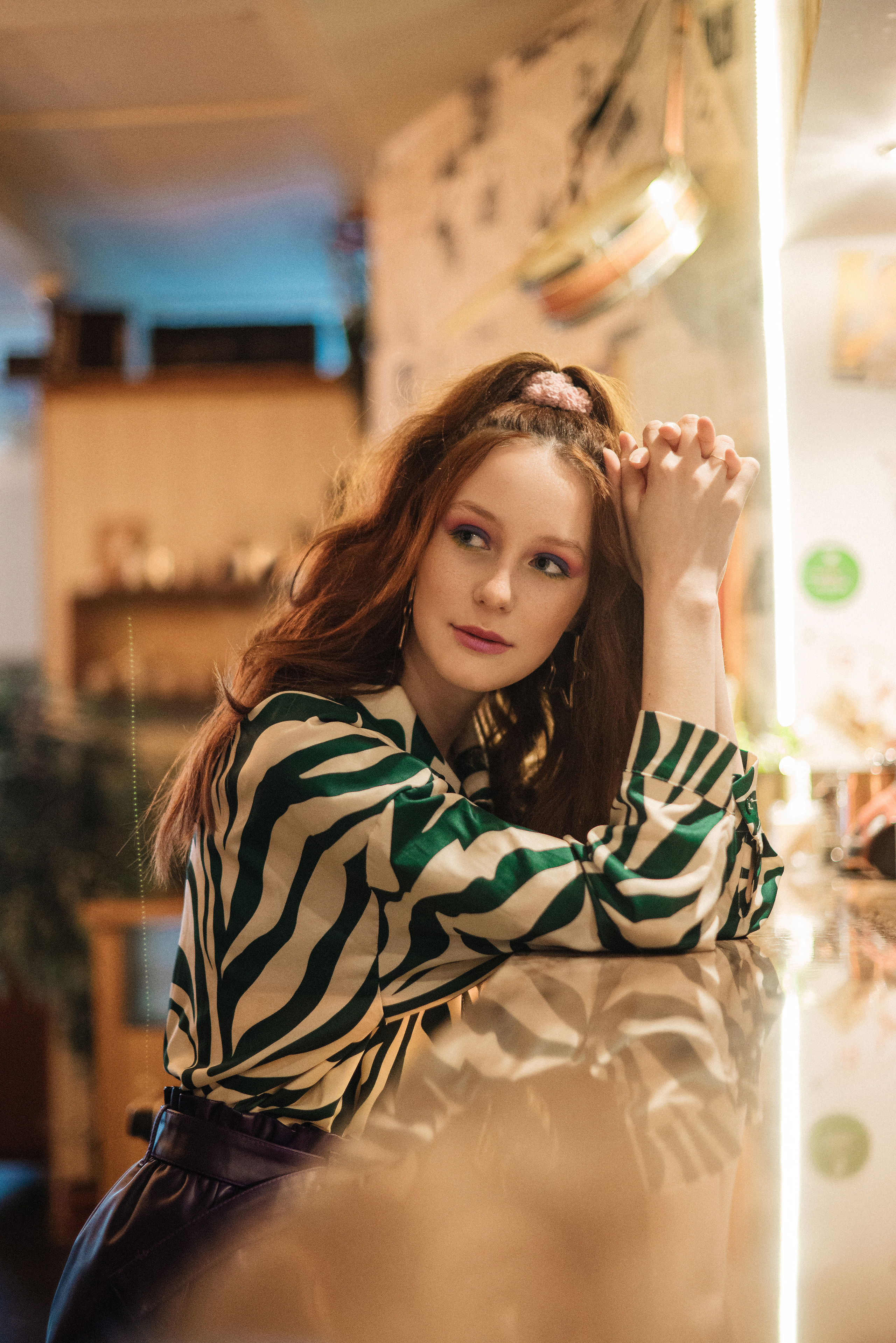 Соня в стилистике 80-х. Свадебный и портретный фотограф в Липецке Юлия Свит