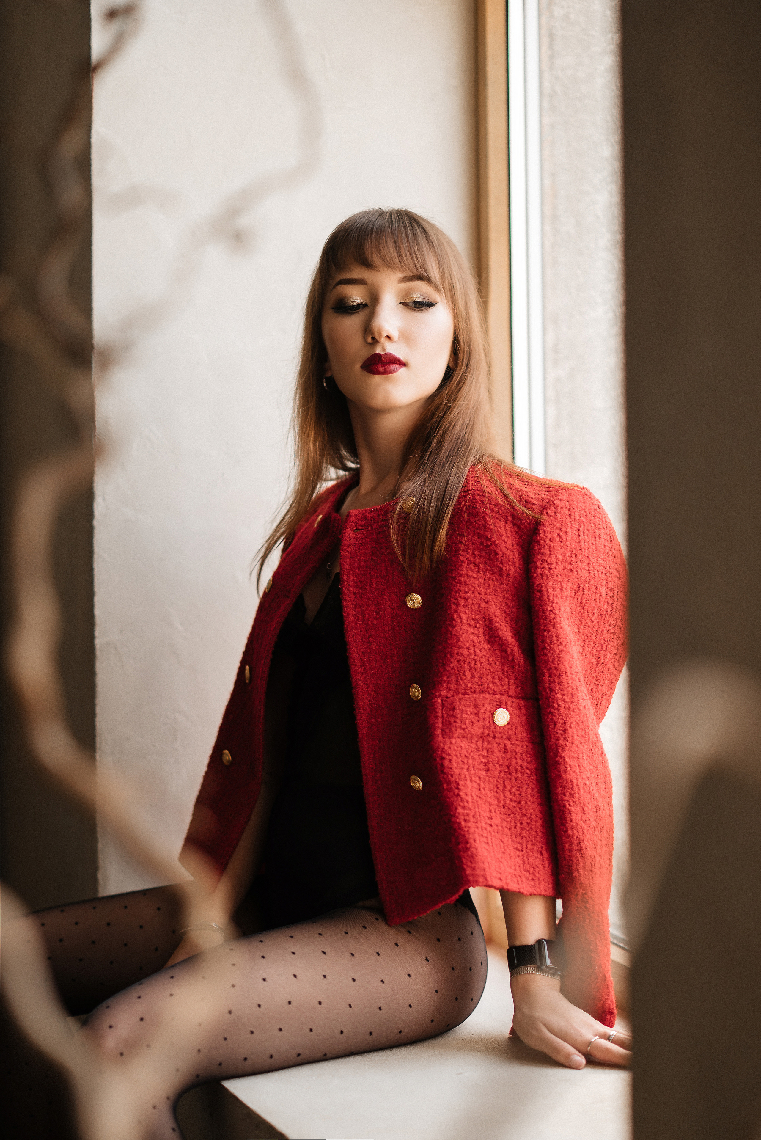 Блогер Таня в ярком секси образе. Свадебный и портретный фотограф в Липецке Юлия Свит