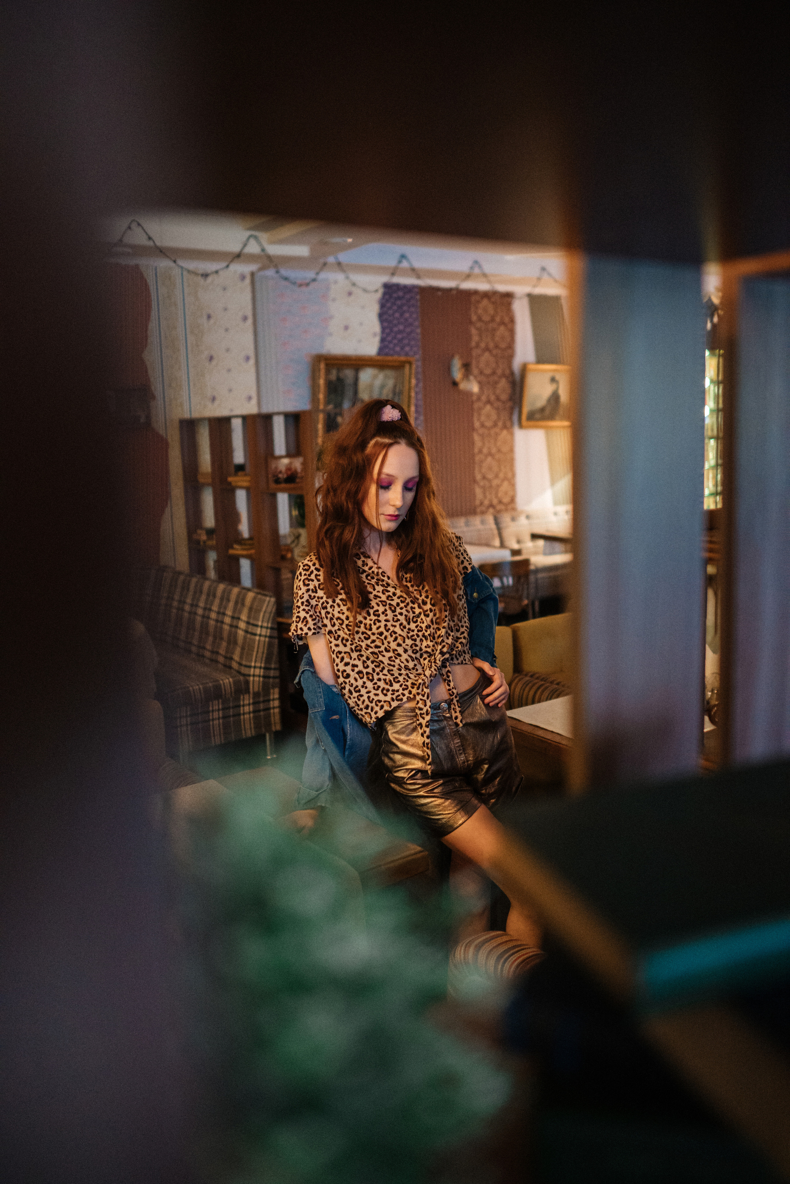 Соня в стилистике 80-х. Свадебный и портретный фотограф в Липецке Юлия Свит