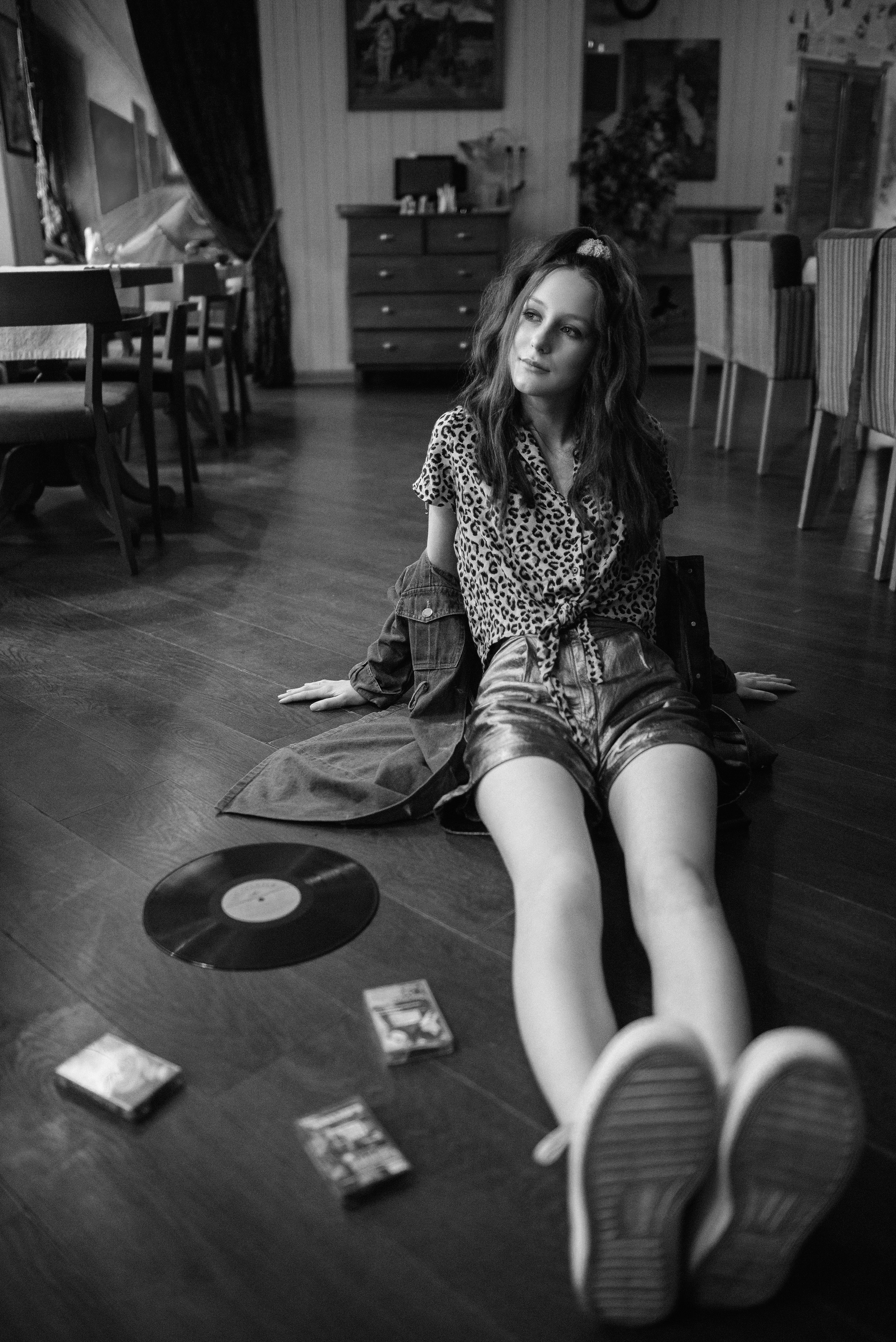 Соня в стилистике 80-х. Свадебный и портретный фотограф в Липецке Юлия Свит