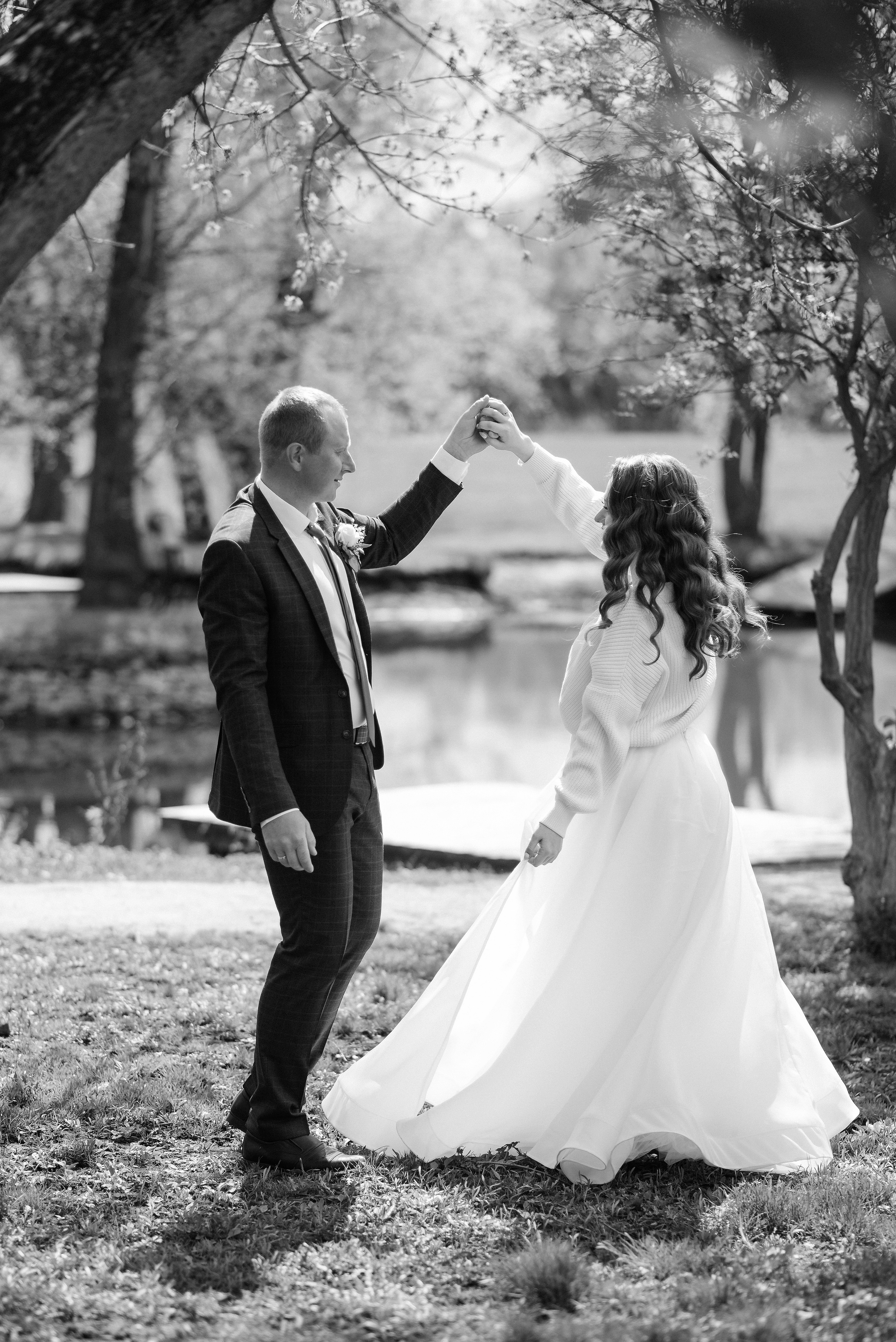 Лена и Серёжа (утро и прогулка в Скорняково). Свадебный и портретный фотограф в Липецке Юлия Свит