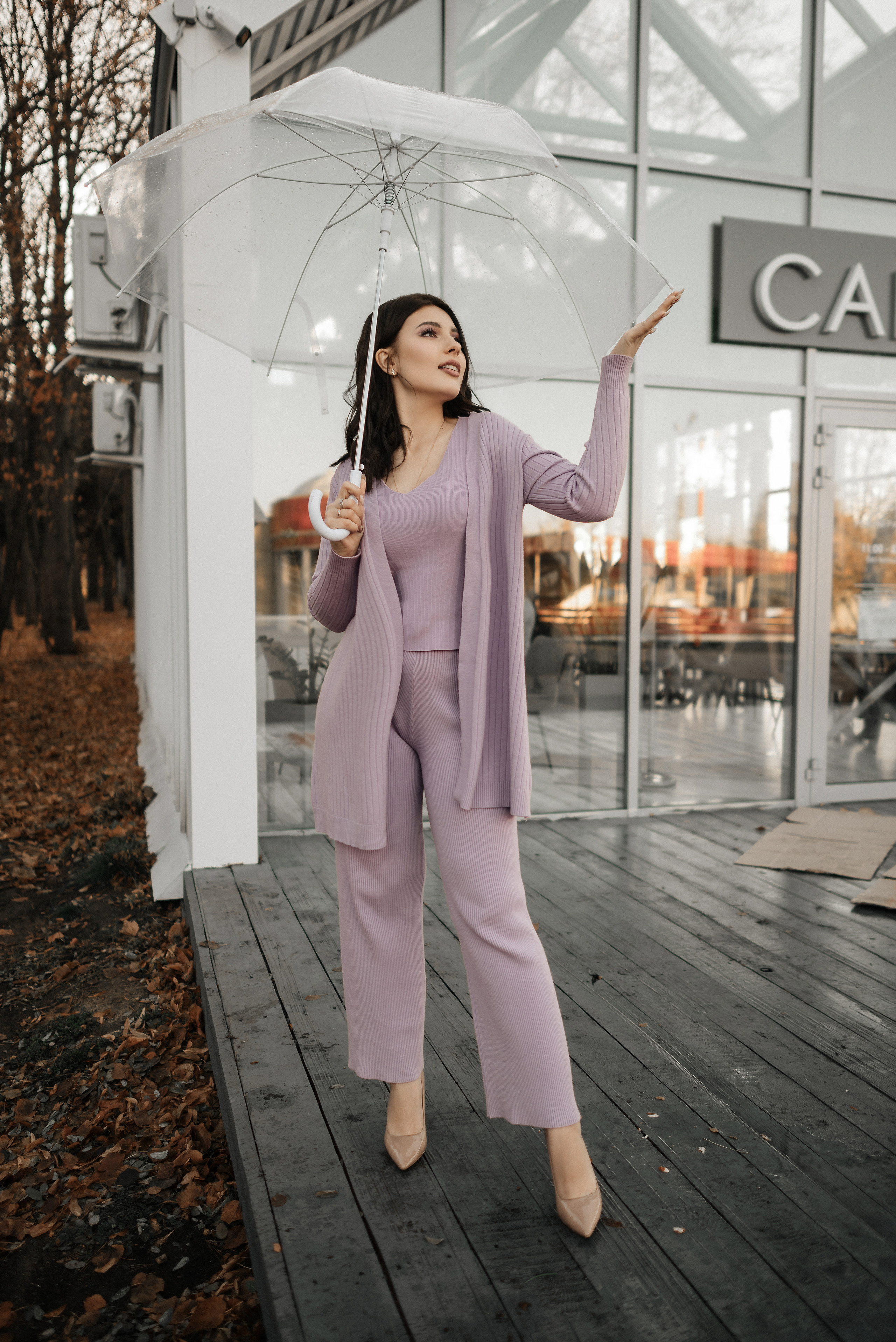 Яркая Ксюша в парке осенью. Свадебный и портретный фотограф в Липецке Юлия Свит