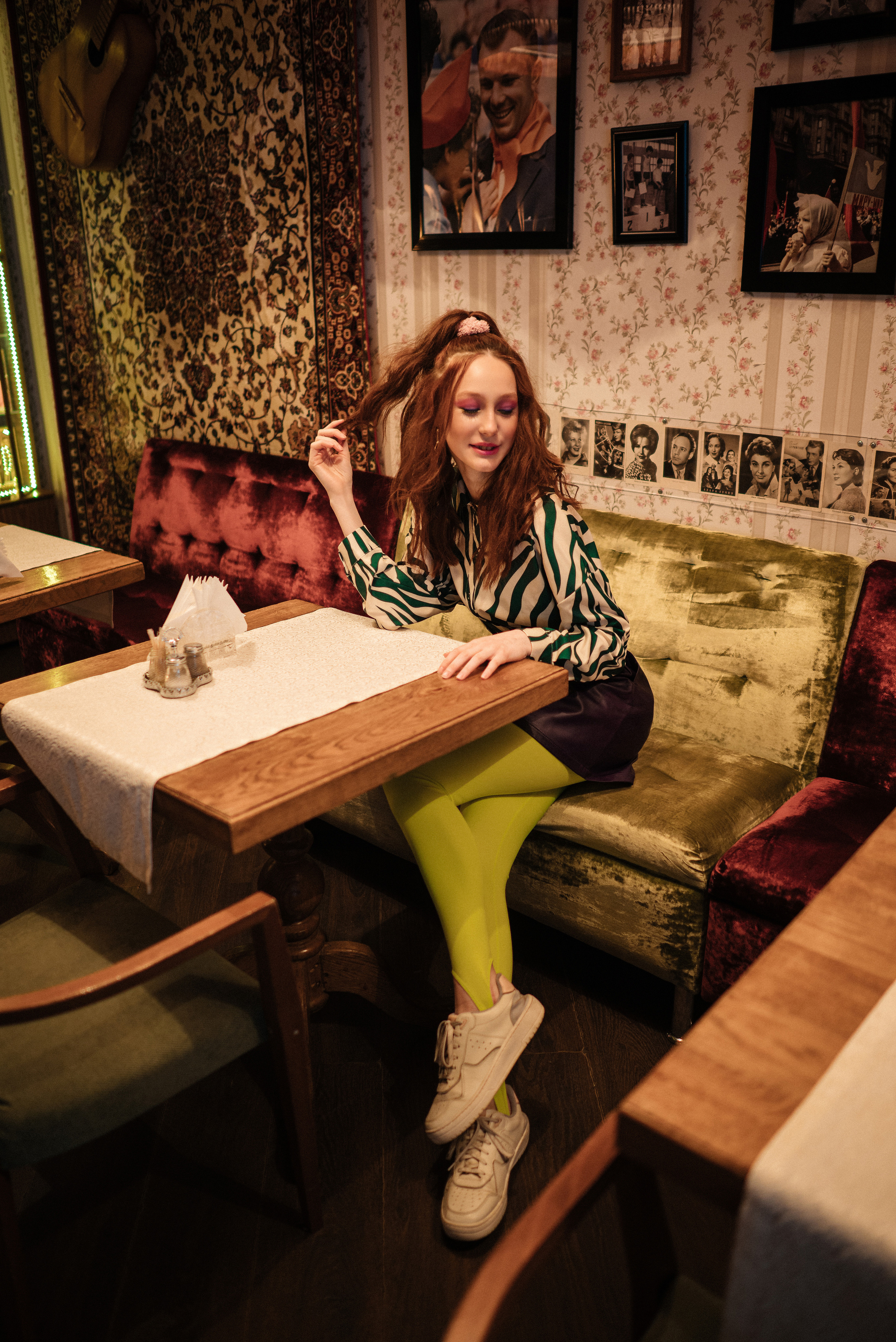 Соня в стилистике 80-х. Свадебный и портретный фотограф в Липецке Юлия Свит