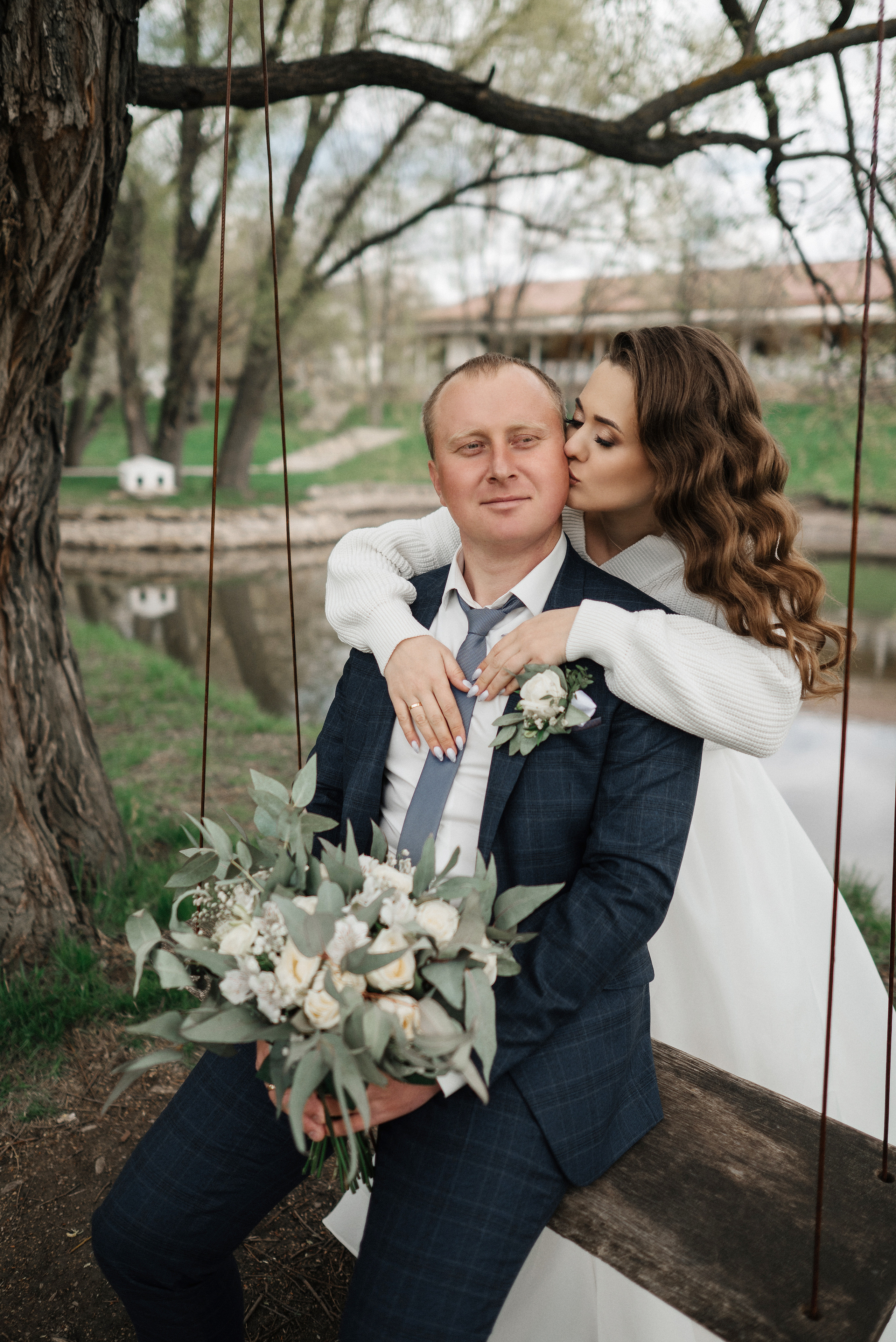 Лена и Серёжа (утро и прогулка в Скорняково). Свадебный и портретный фотограф в Липецке Юлия Свит