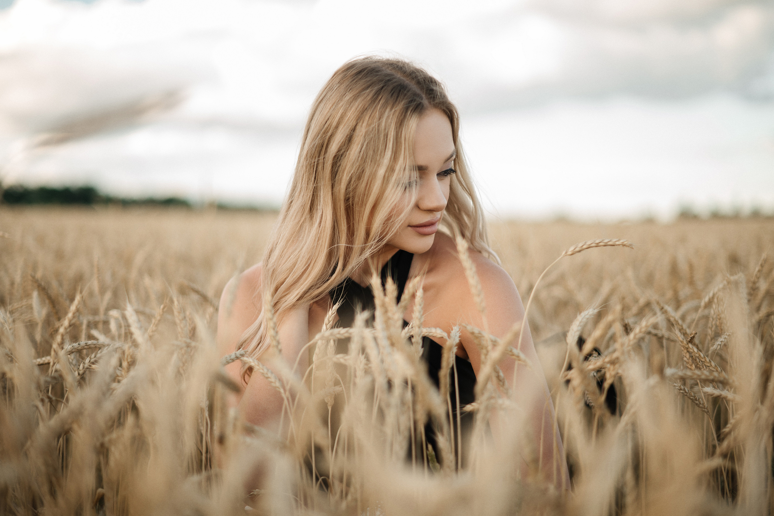 Поля в пшеничном поле. Свадебный и портретный фотограф в Липецке Юлия Свит