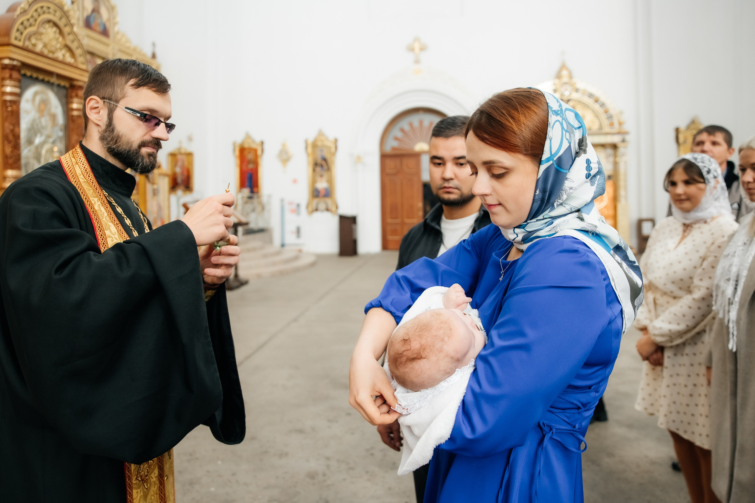 Крещение Мирославы. Храм иконы Божьей Матери «Всех скорбящих Радость». Фотограф ВИКА МЕДУЗА