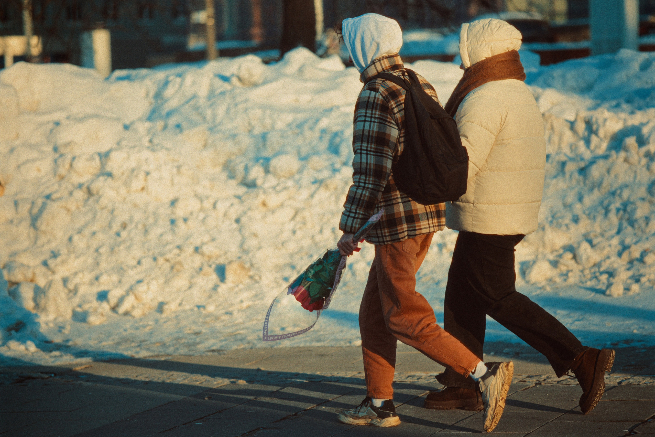 Город в цветах