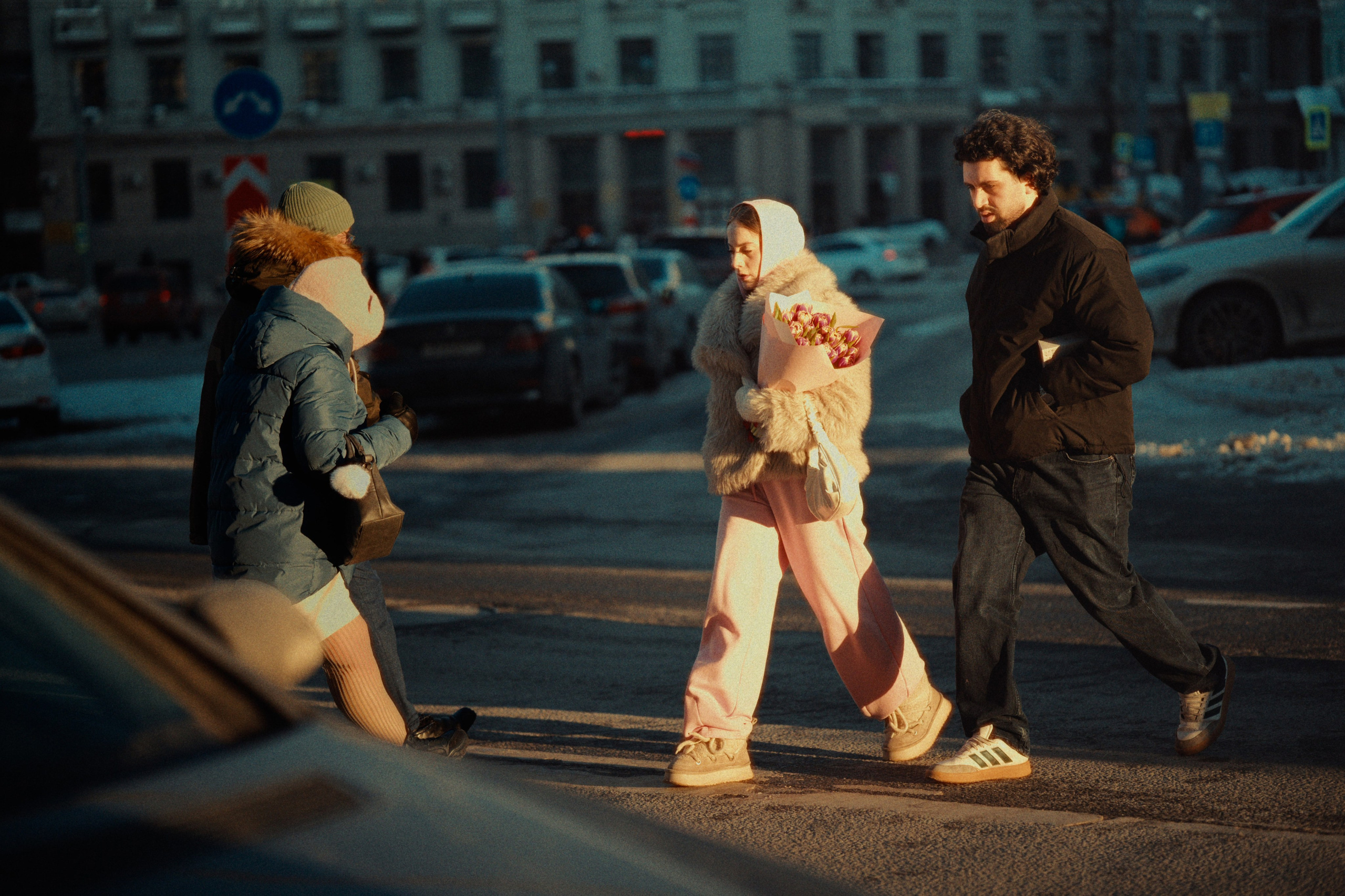 Город в цветах