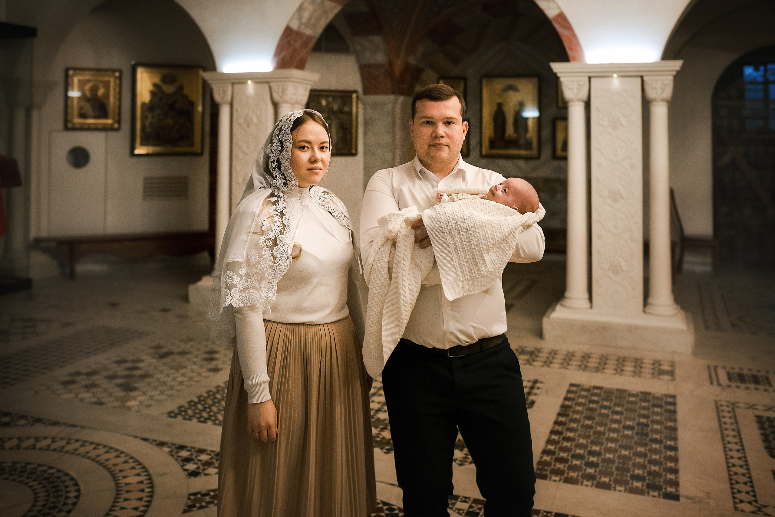 Крещение Майи Храм 40 Севастийских мученков. Семейный фотограф в Ростове-на-Дону Татьяна Литвинова