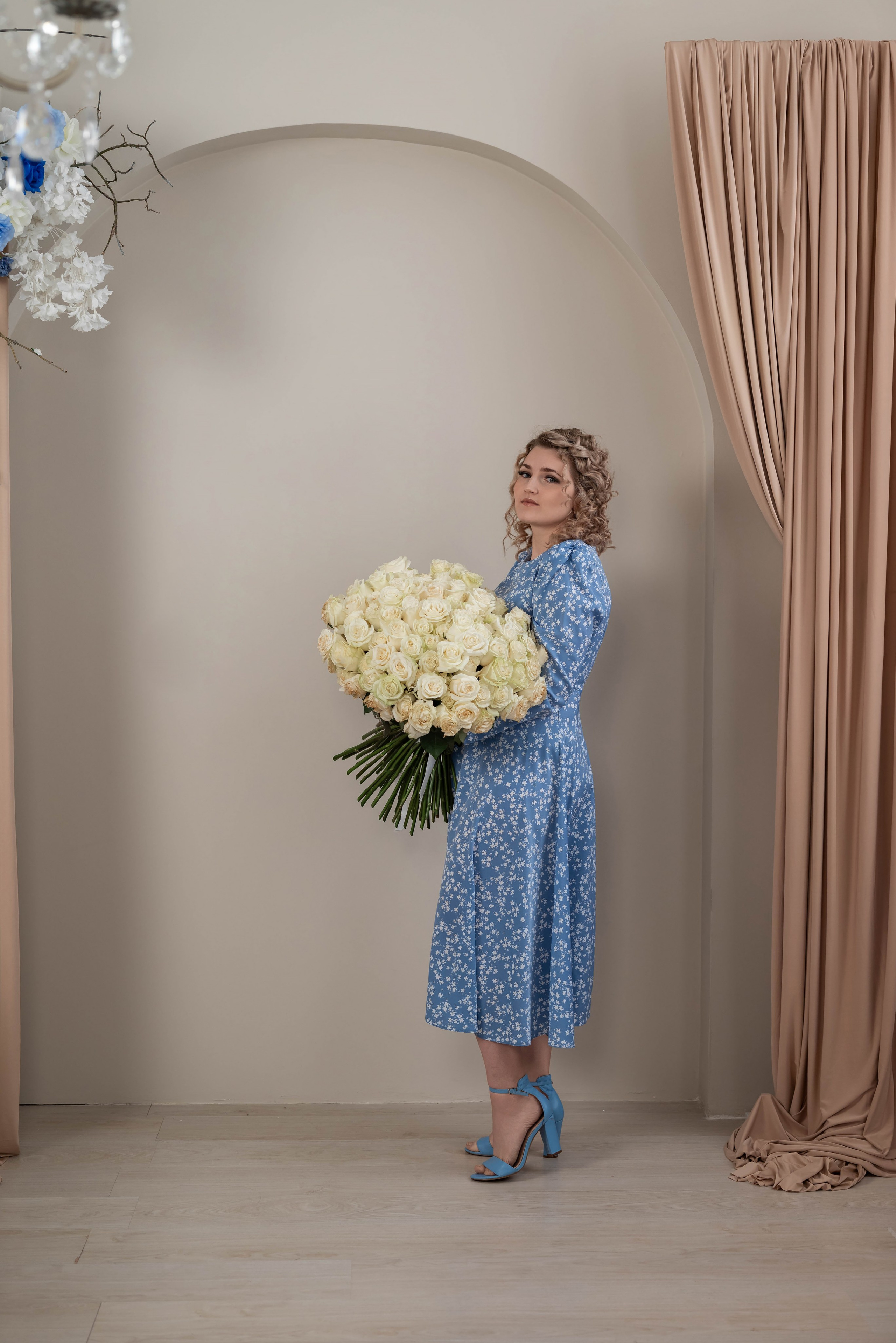 Фотопроект 101 белая роза 2026 год. Фотограф в городе Салават