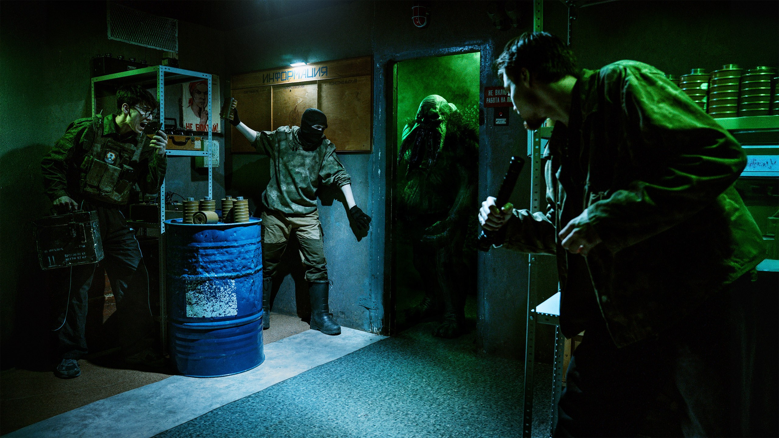 Фотосъёмка для хоррор и экшен квеста. Рекламный фотограф в Москве Алексей Тверяков