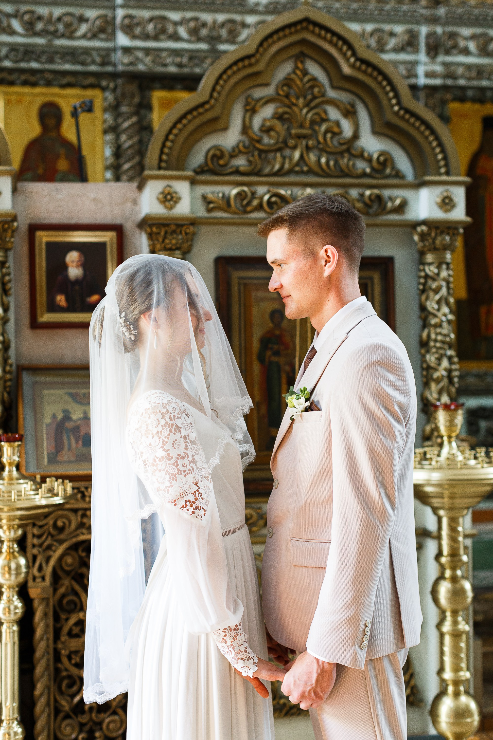 Венчание в храме Живоначальной Троицы на Шаболовке