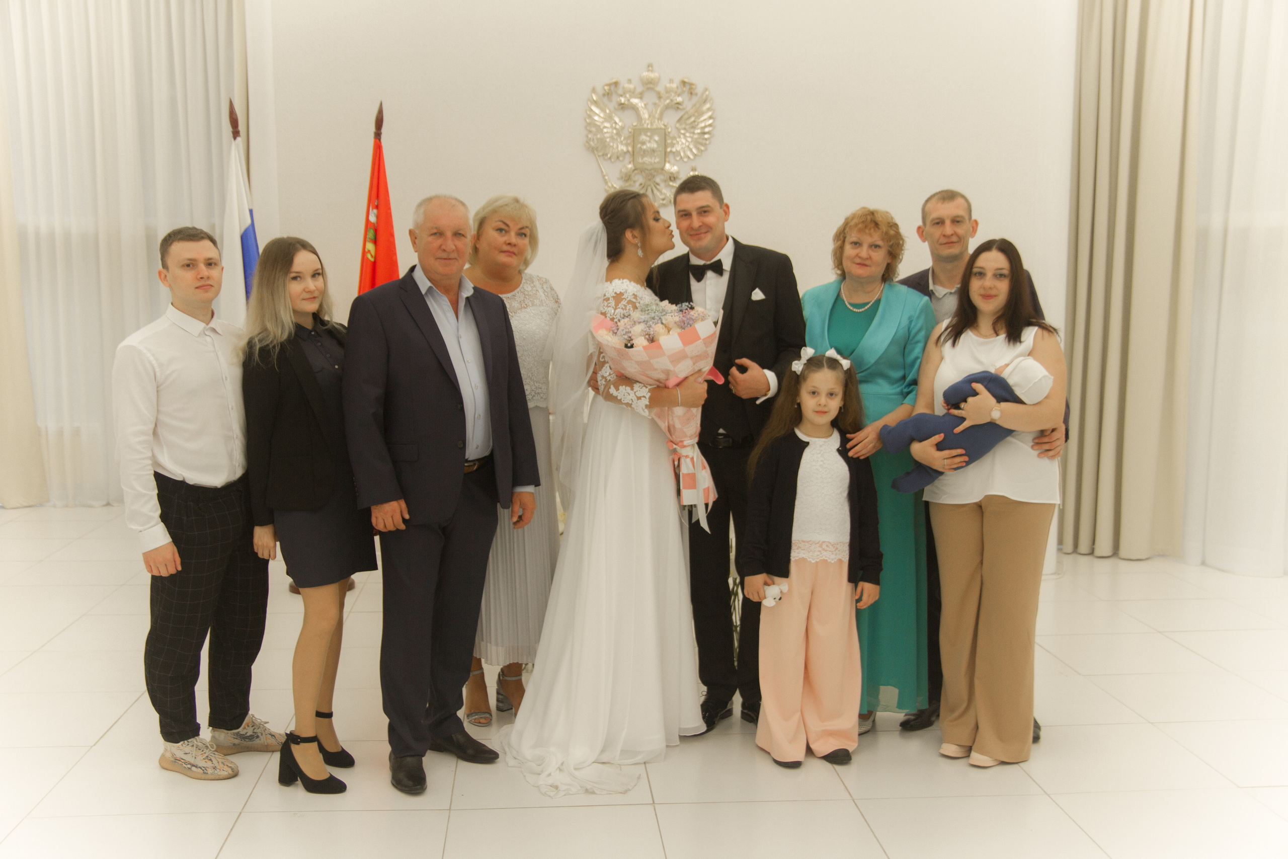 Свадьба Анастасии и Дмитрия. Портретный и свадебный фотограф в Москве Сергей Святной