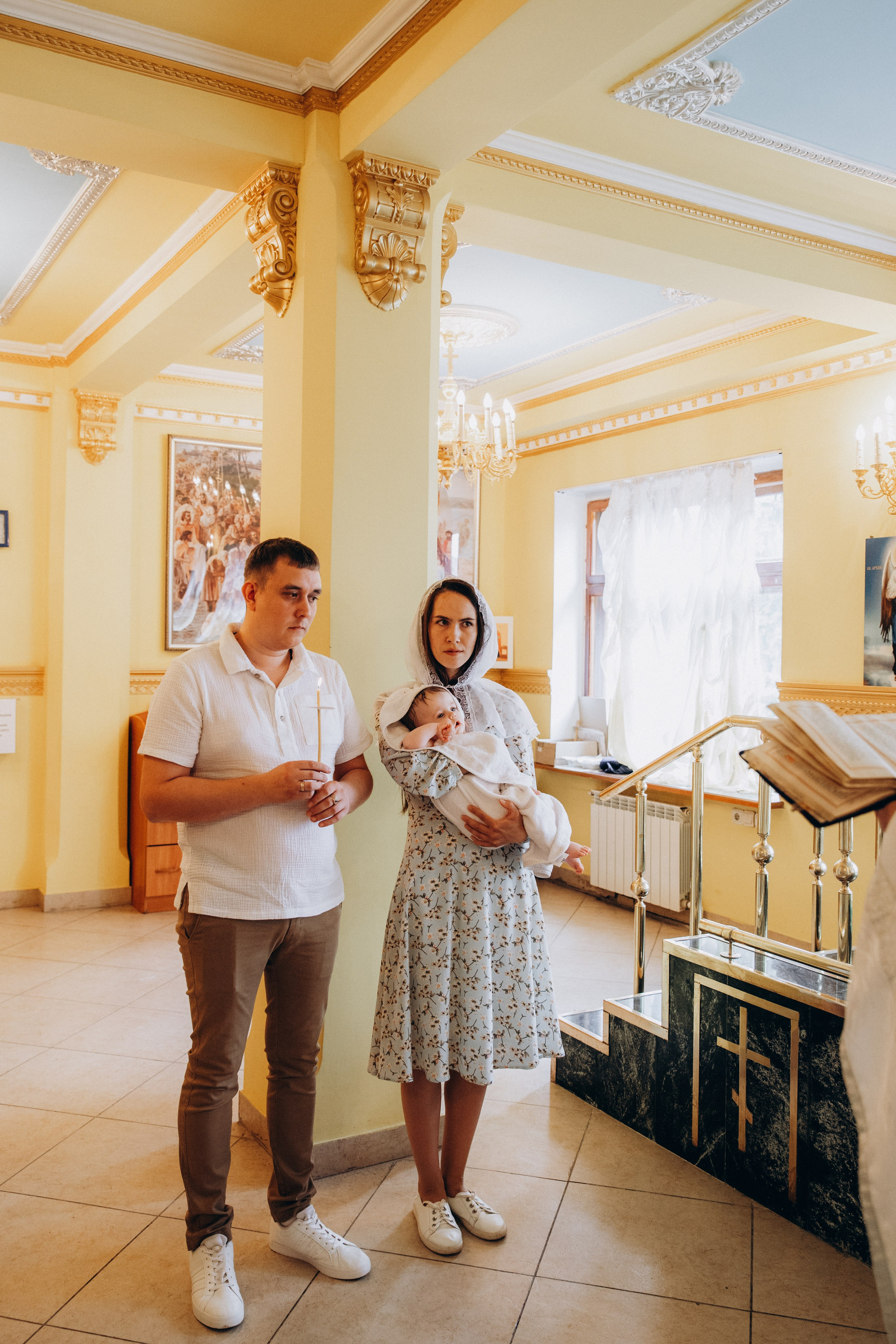 Крестины Вероники. Семейный фотограф документалист в Пензе Лопатинская Татья