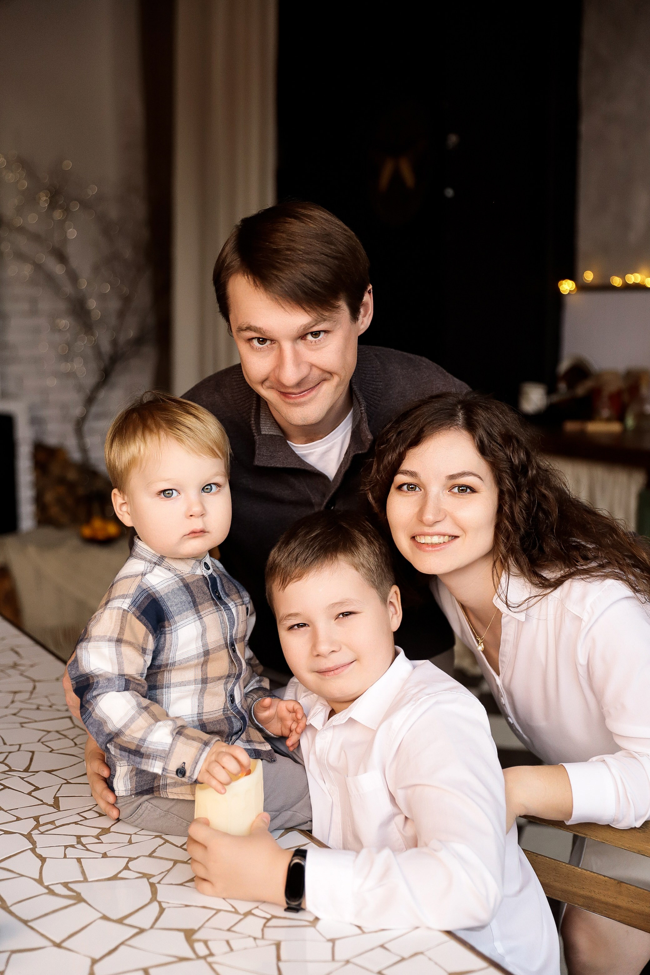Елена, Василий, Евгений и Матвей. Семейный фотограф в Екатеринбурге и Красноуфимске Евгения Лягаева