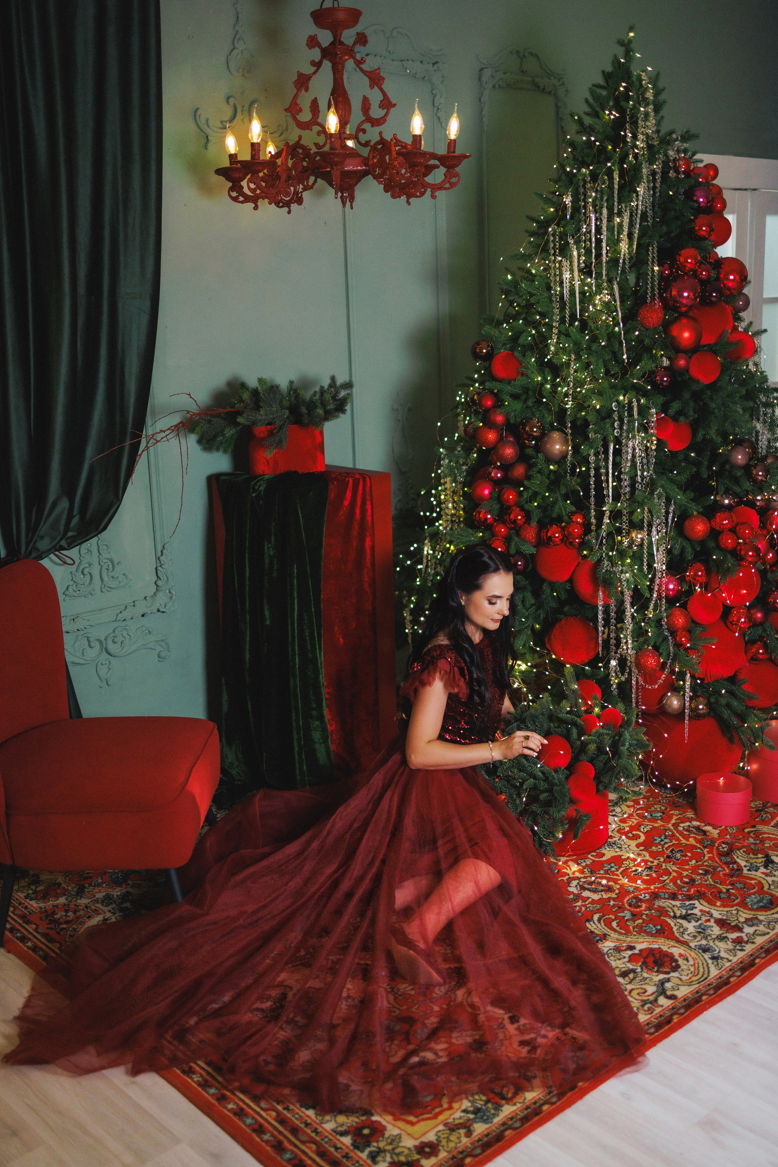 Новогодняя фотосессия в фотостудии «Авторская», город Краснодар. Семейный и детский фотограф в Краснодаре Анна Трашкова