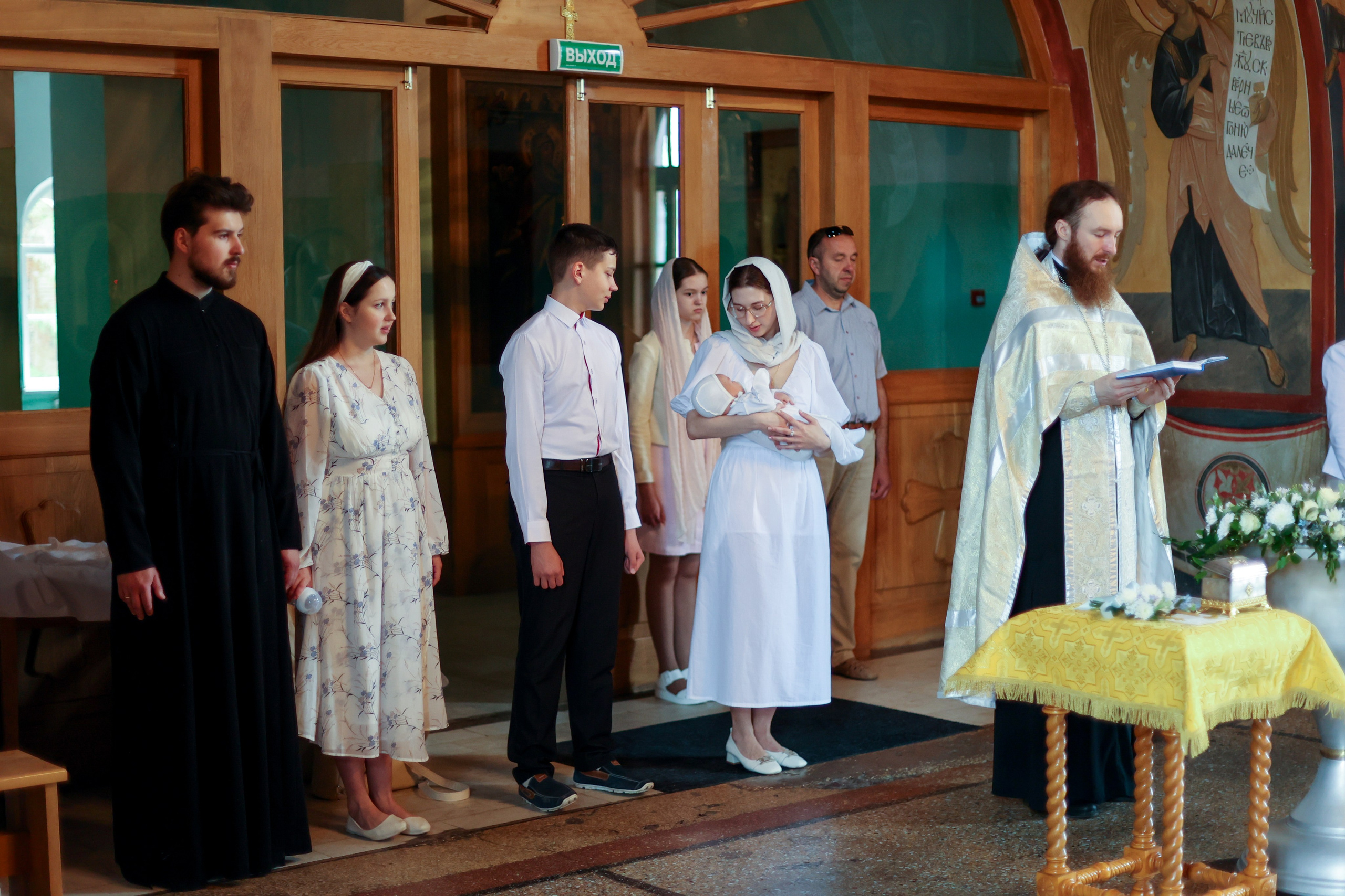 Крещение, Свято-Троицкая Сергиева Лавра. Фотограф новорожденных. Детский и семейный фотограф Марьяна Юдина