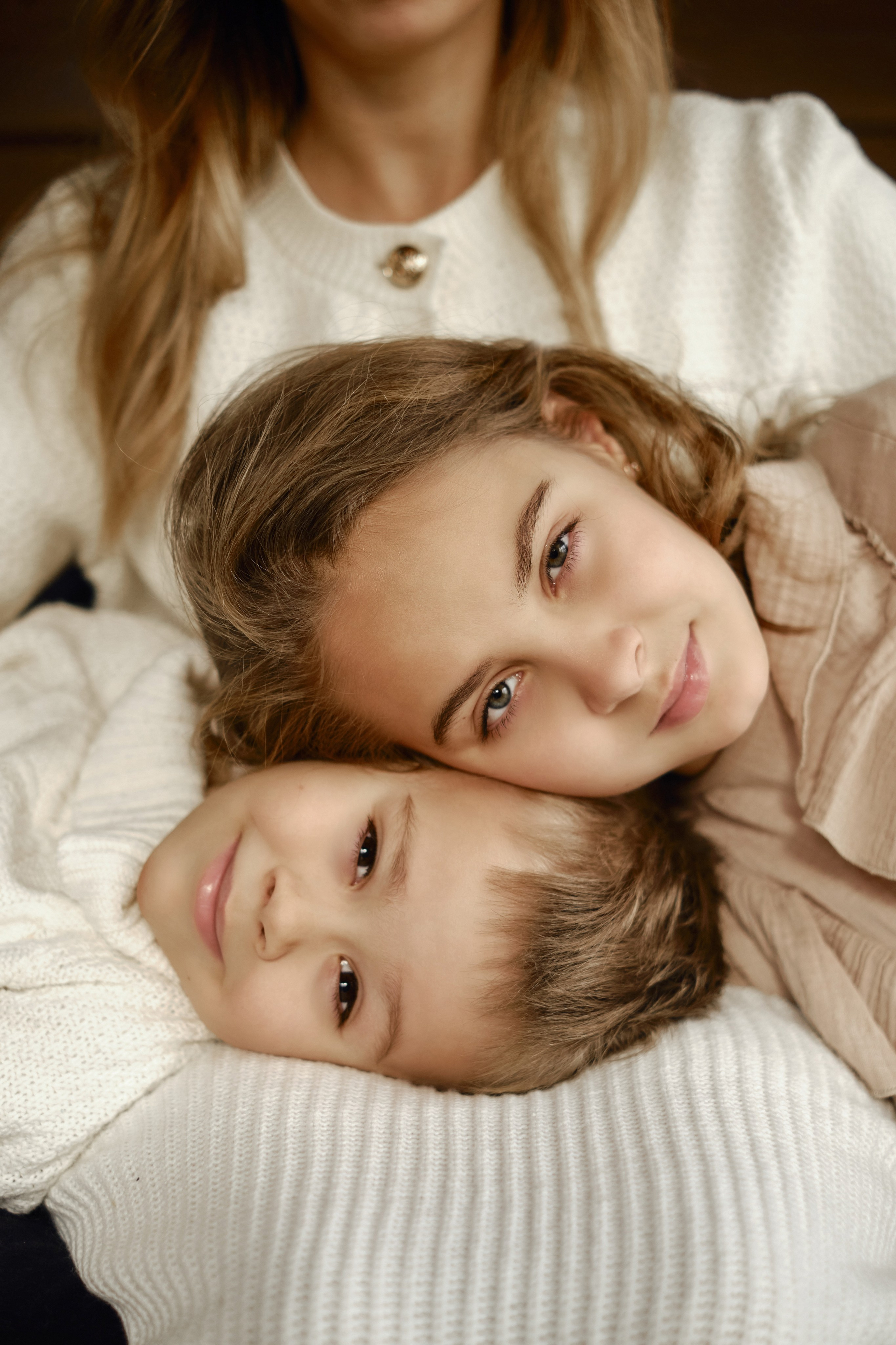 Семейная новогодняя фотосессия в фото-доме. Свадебный фотограф Челябинск Кристина Кулецкая