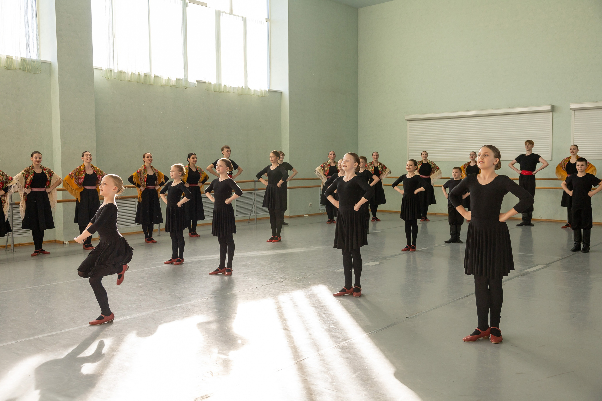 Открытый урок в студии народного танца «Славянский лик». Фотограф в Серпухове Наталья Руденко