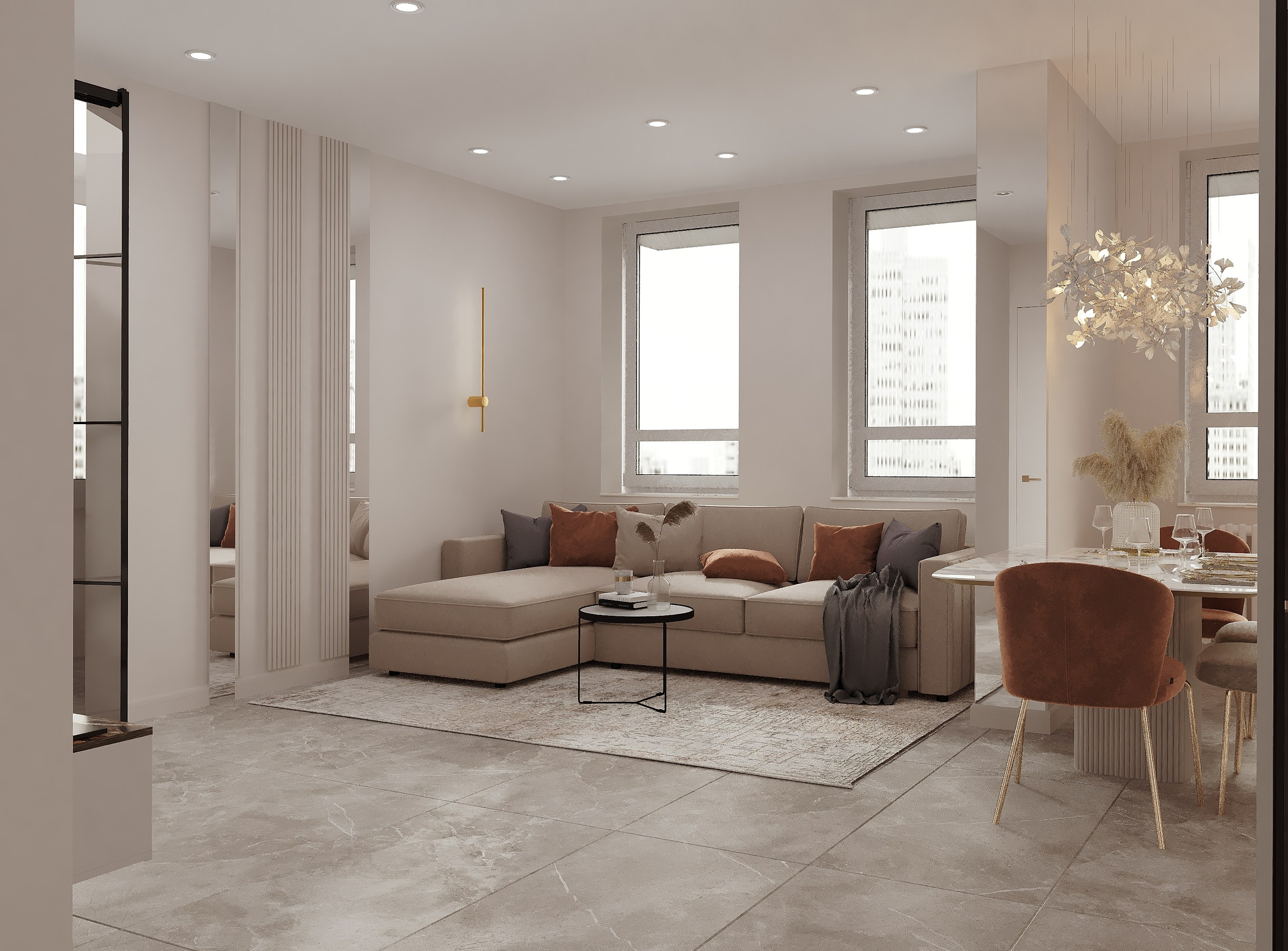 ЖК «Парк победы». Lina architector | Дизайн интерьера